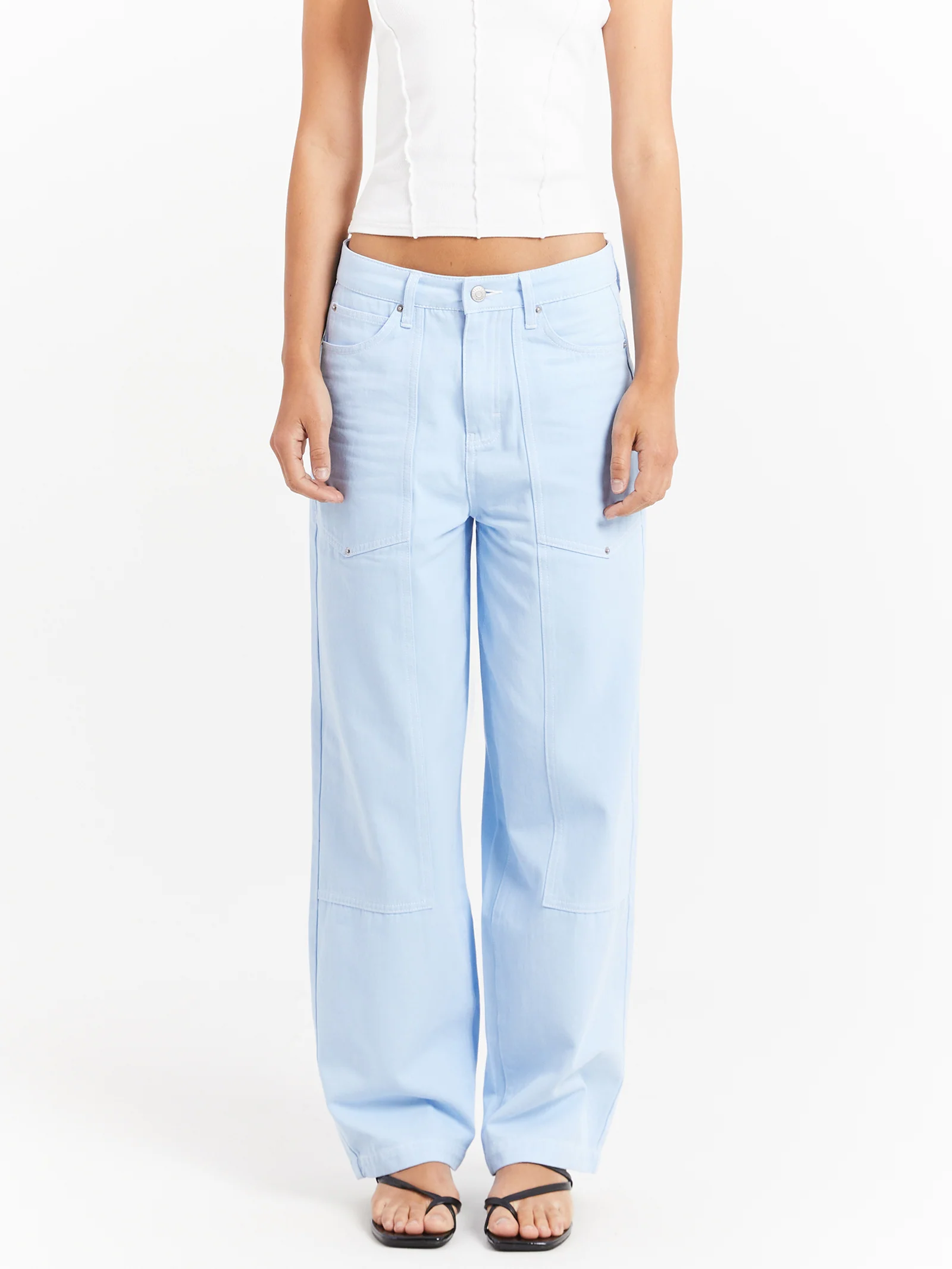 Luna Mid Rise Relaxed Pants