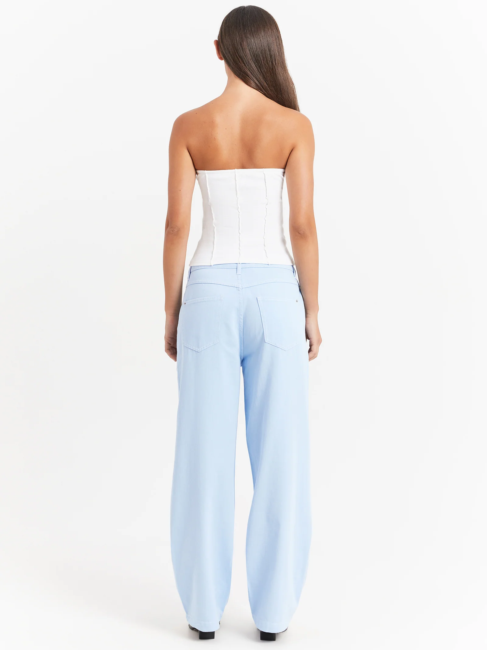 Luna Mid Rise Relaxed Pants - Image 5