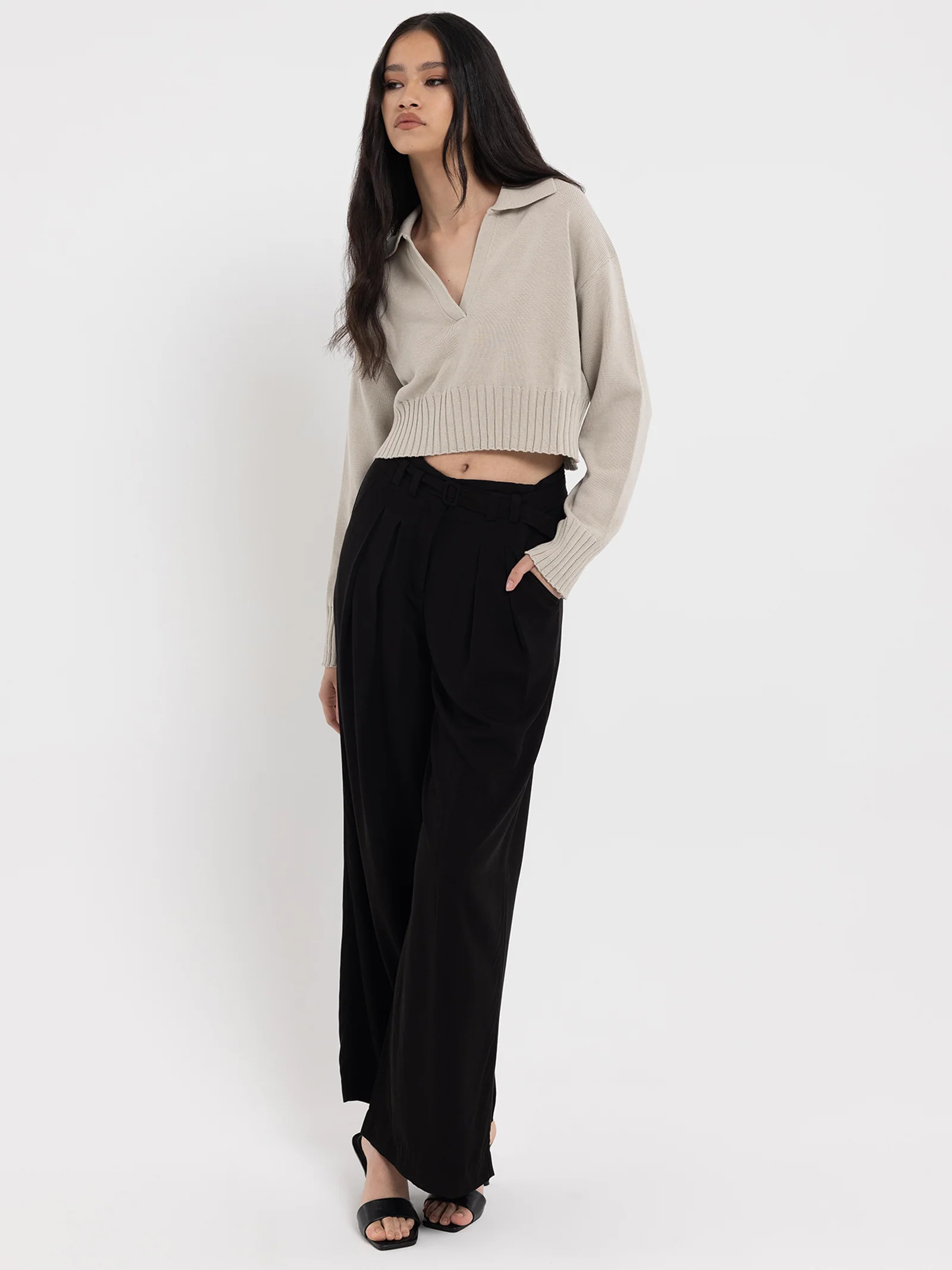 Mabel High Waisted Pant - Image 2