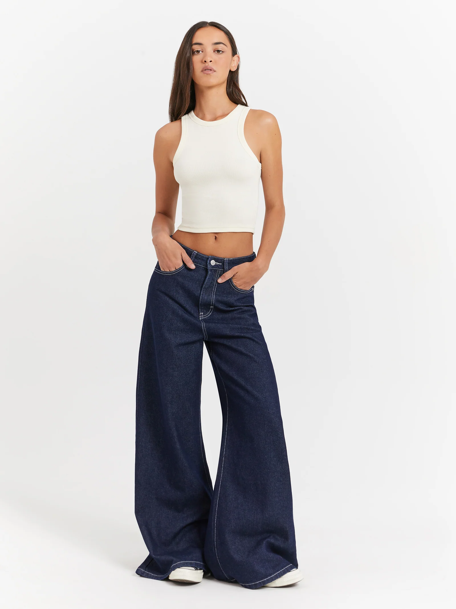 Maeve Ultra Wide Jeans - Image 2