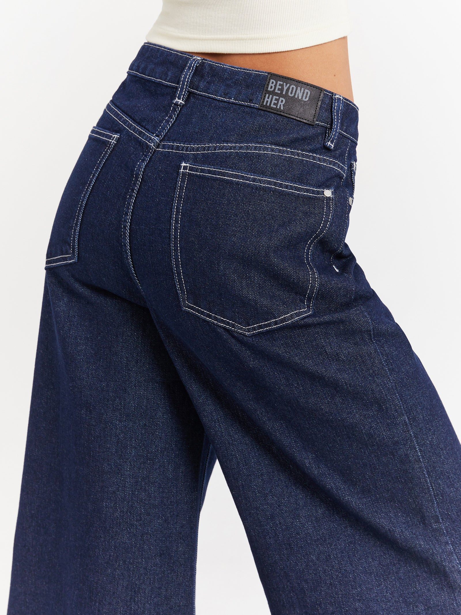 Maeve Ultra Wide Jeans - Image 3