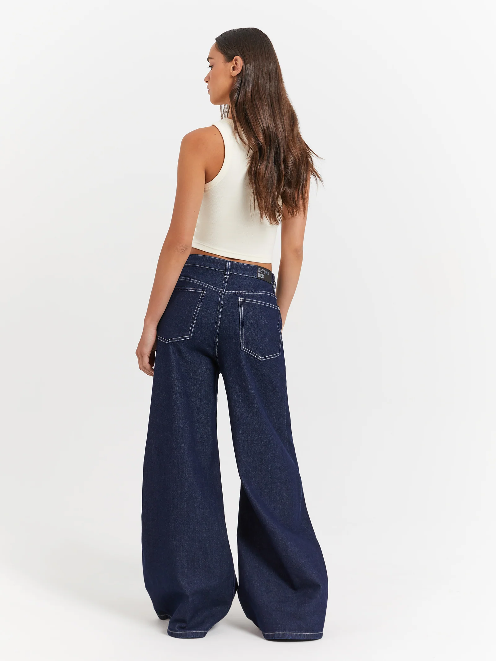 Maeve Ultra Wide Jeans - Image 5