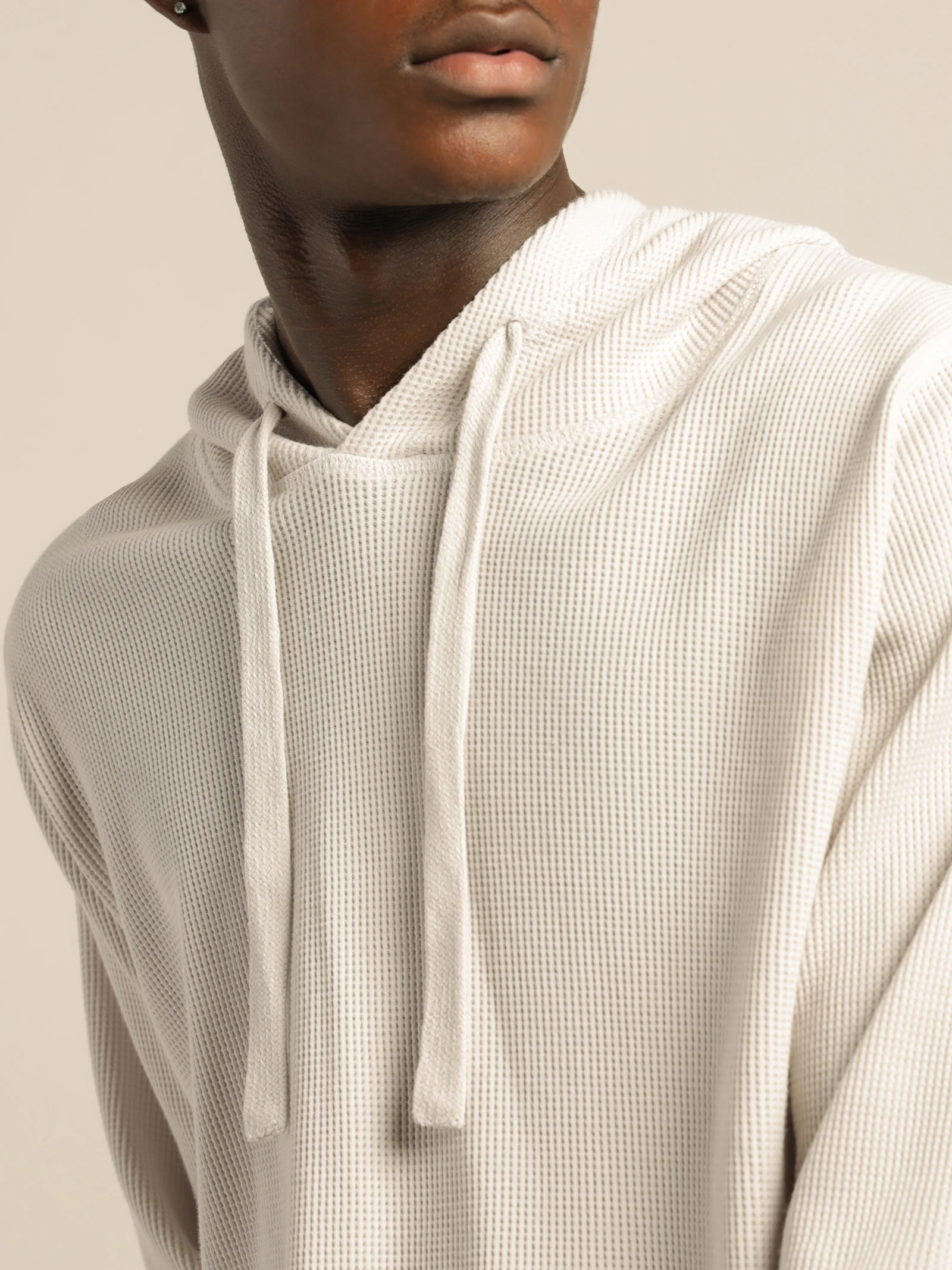 Maison Waffle Hooded Sweater - Image 4