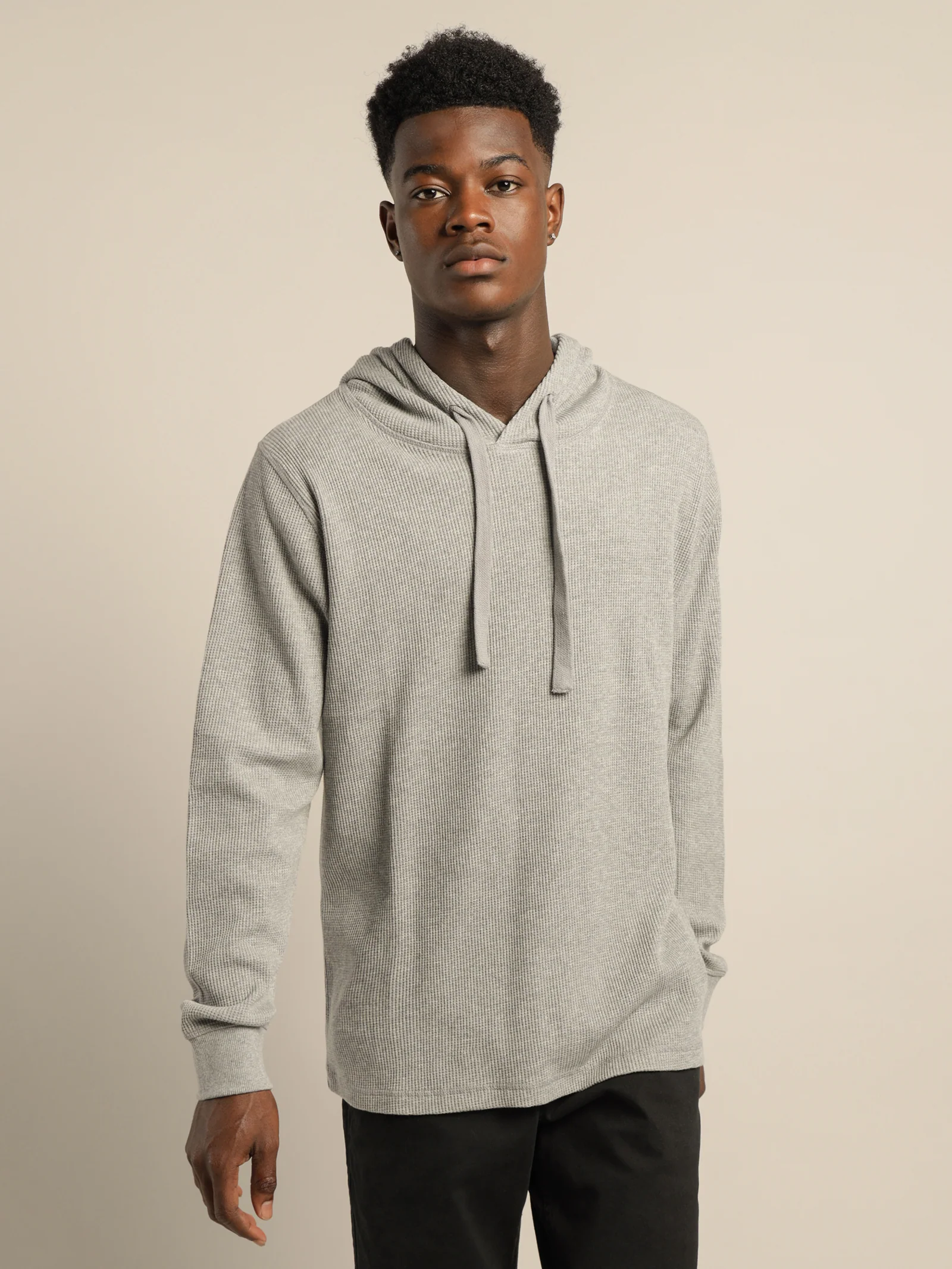 Maison Waffle Hooded Sweater - Image 3