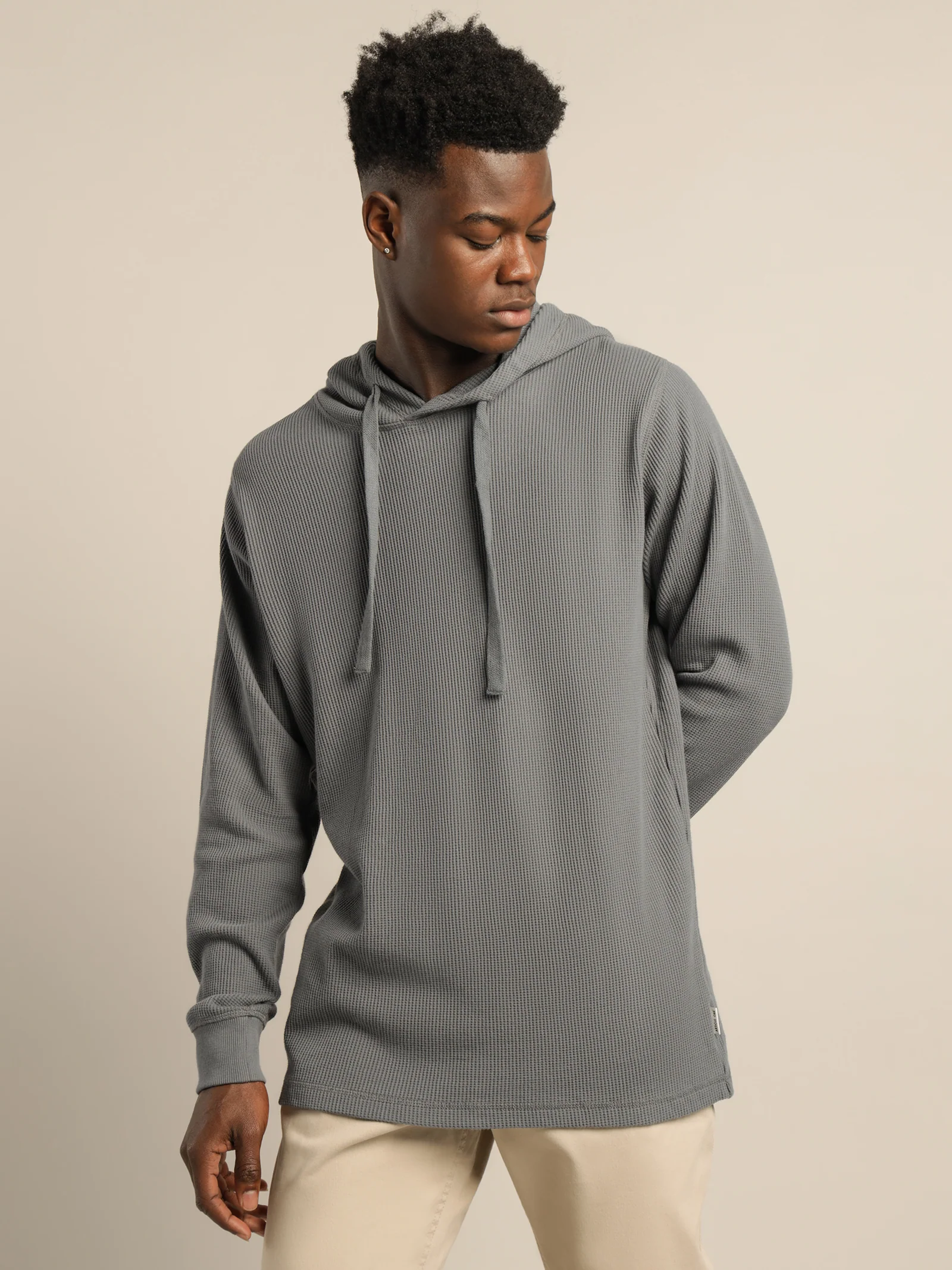 Maison Waffle Hooded Sweater - Image 5