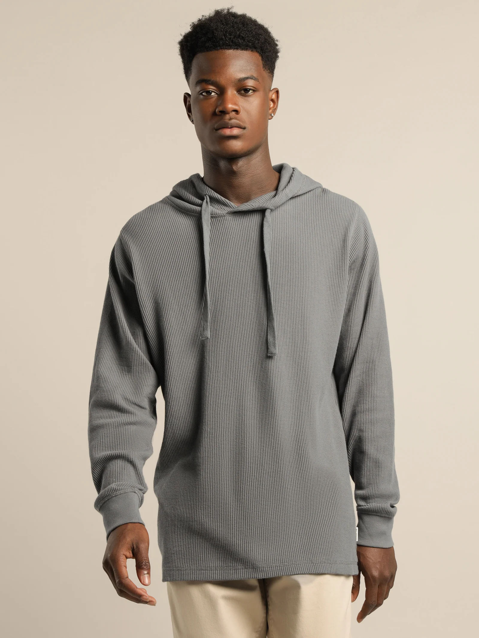 Maison Waffle Hooded Sweater - Image 7