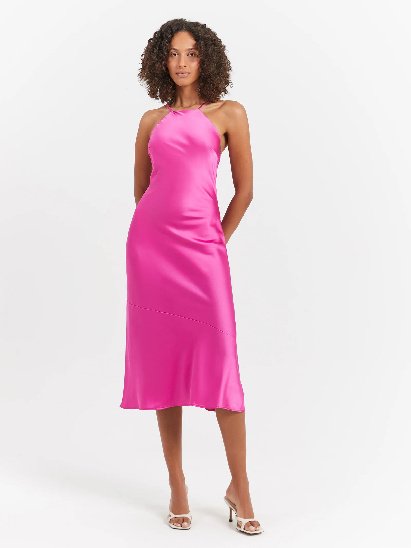 Makala Tie Back Midi Dress - Image 4