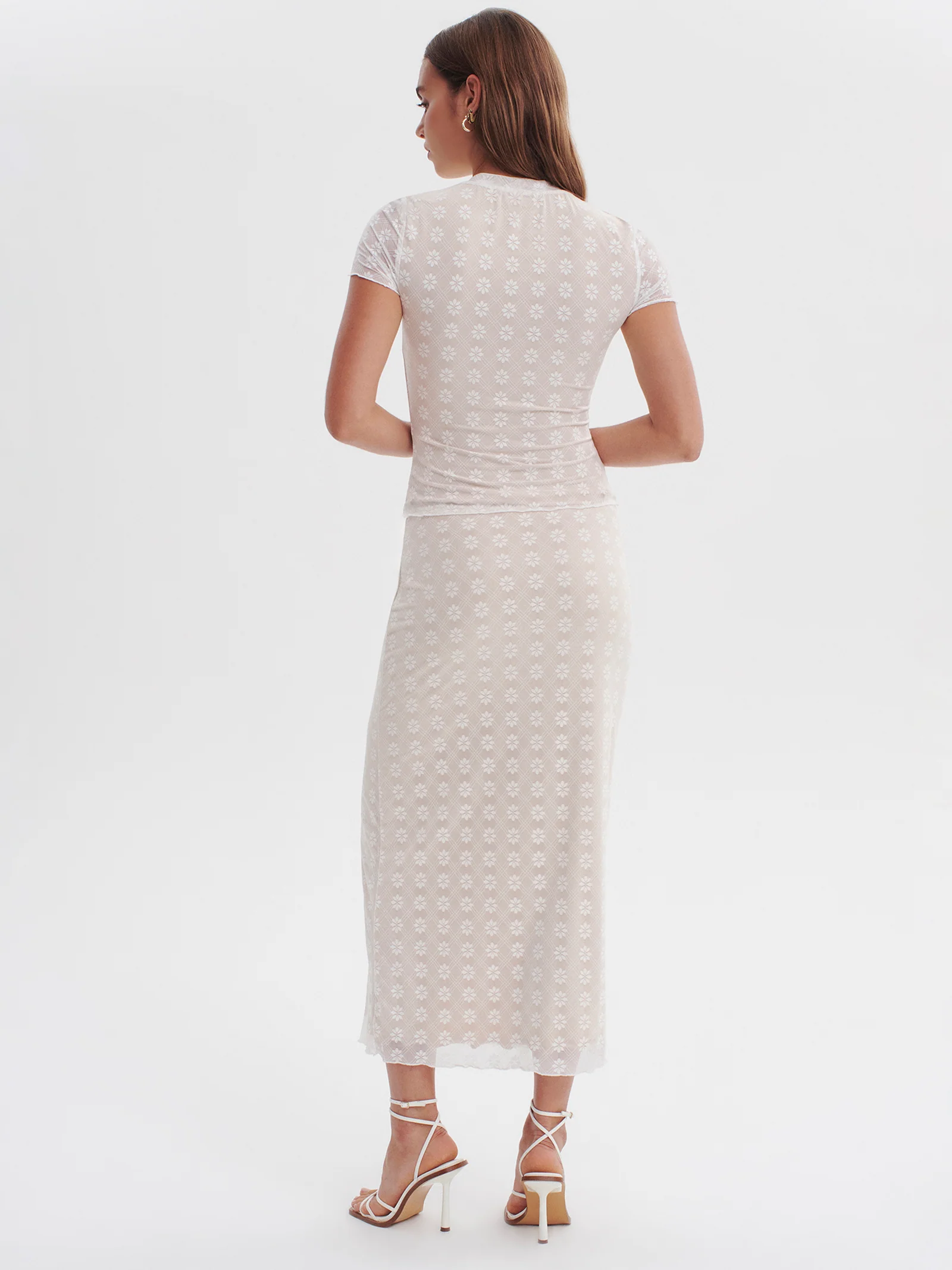 Margo Lace Midi Skirt - Image 5