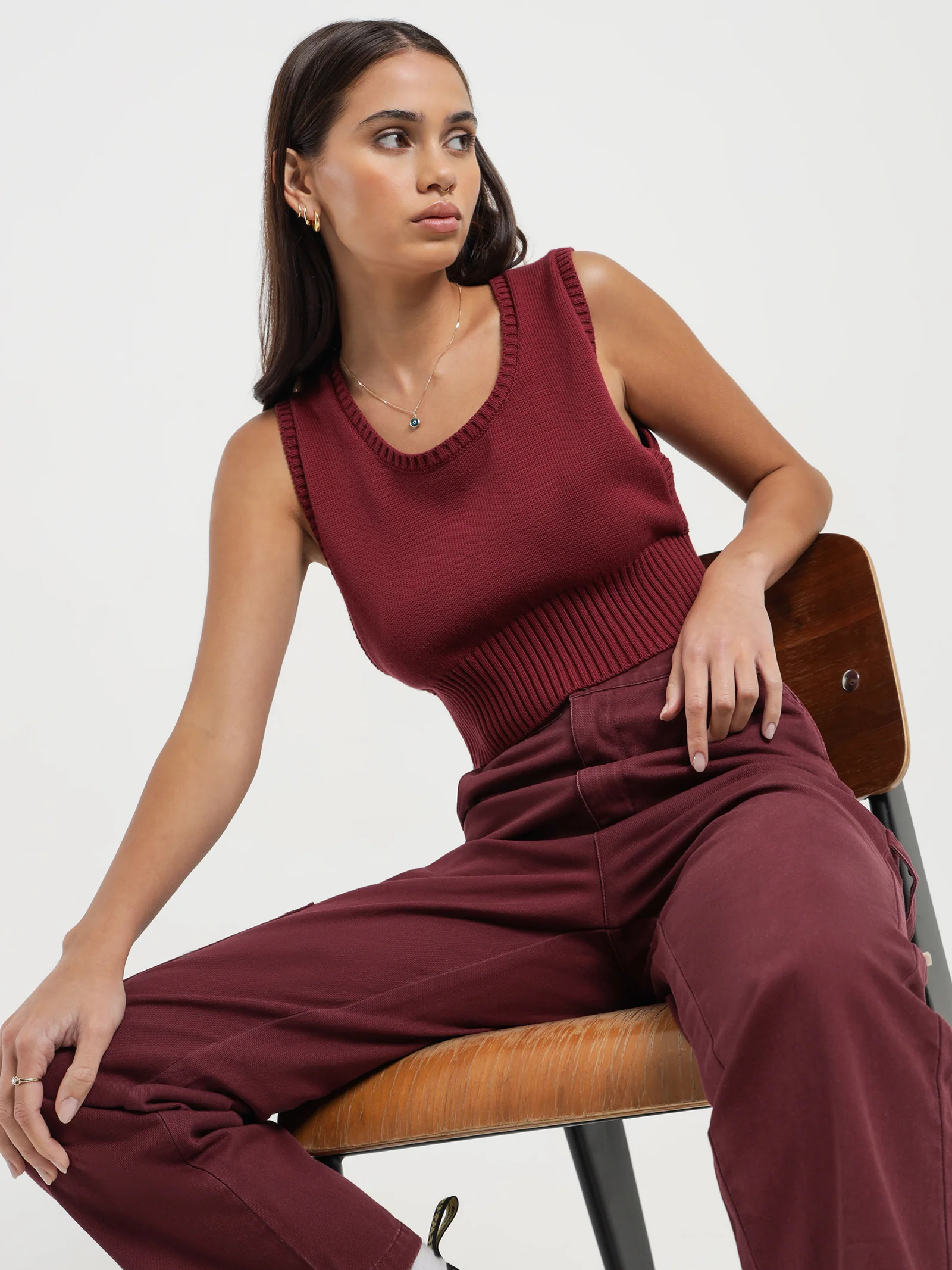 Marissa Cropped Knit - Image 2
