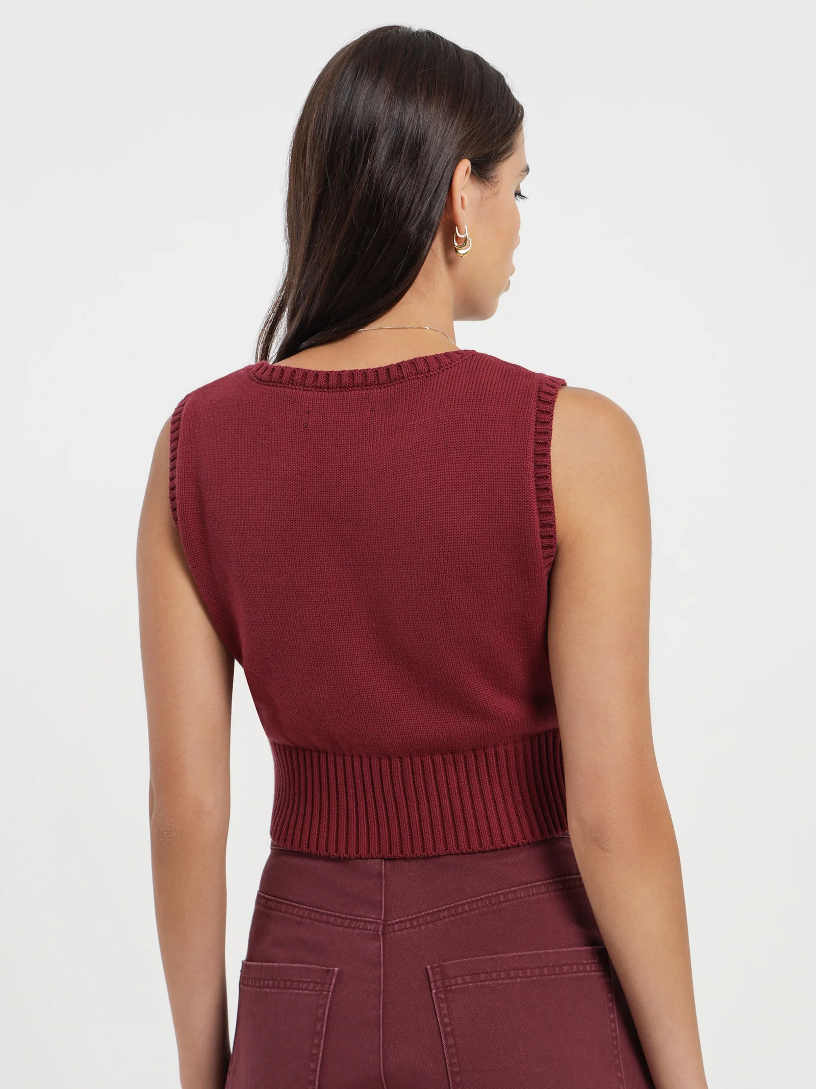 Marissa Cropped Knit - Image 4