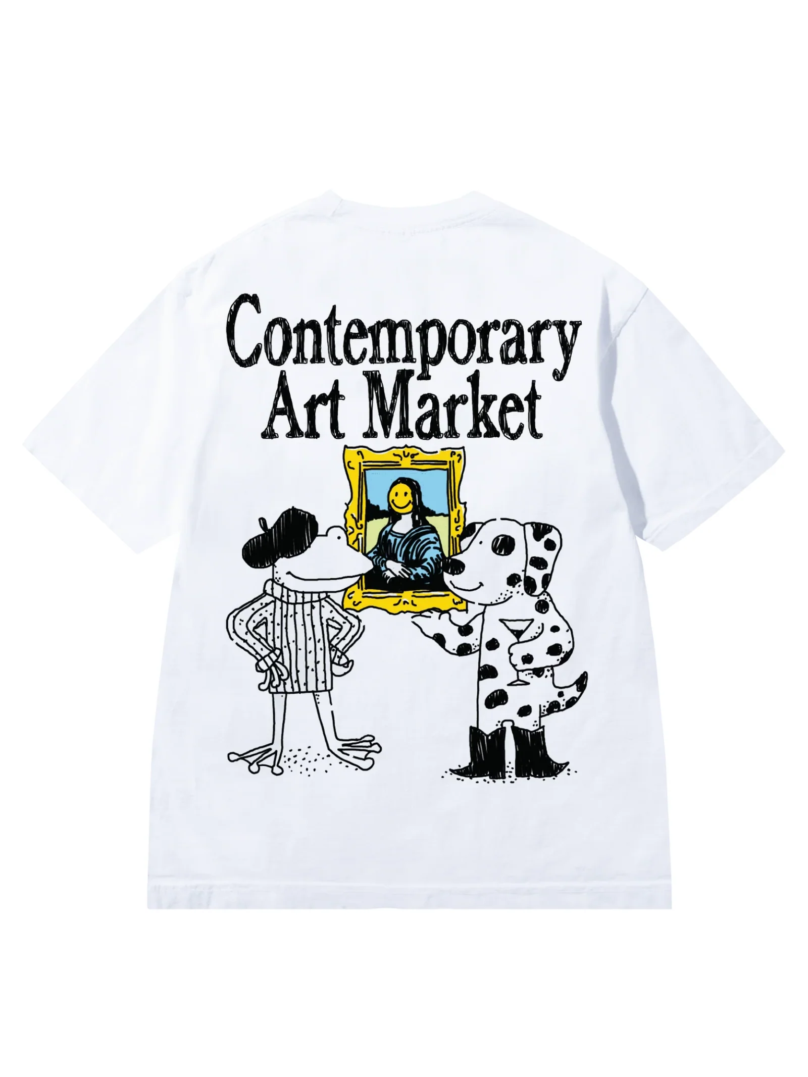 Smiley Museum UV T-Shirt - Image 4