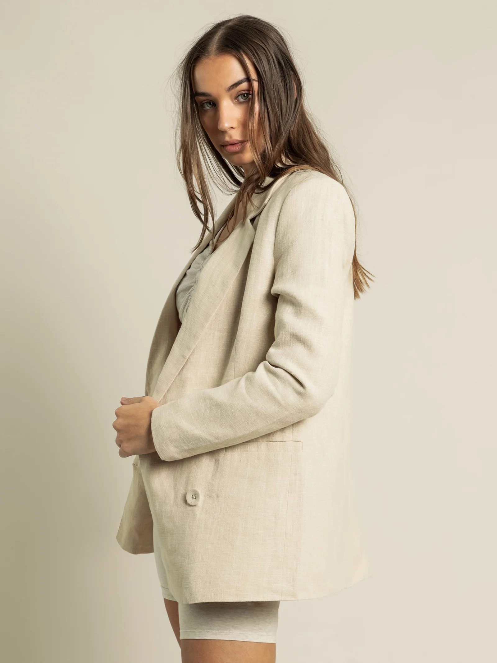Marvin Linen Blazer - Image 3