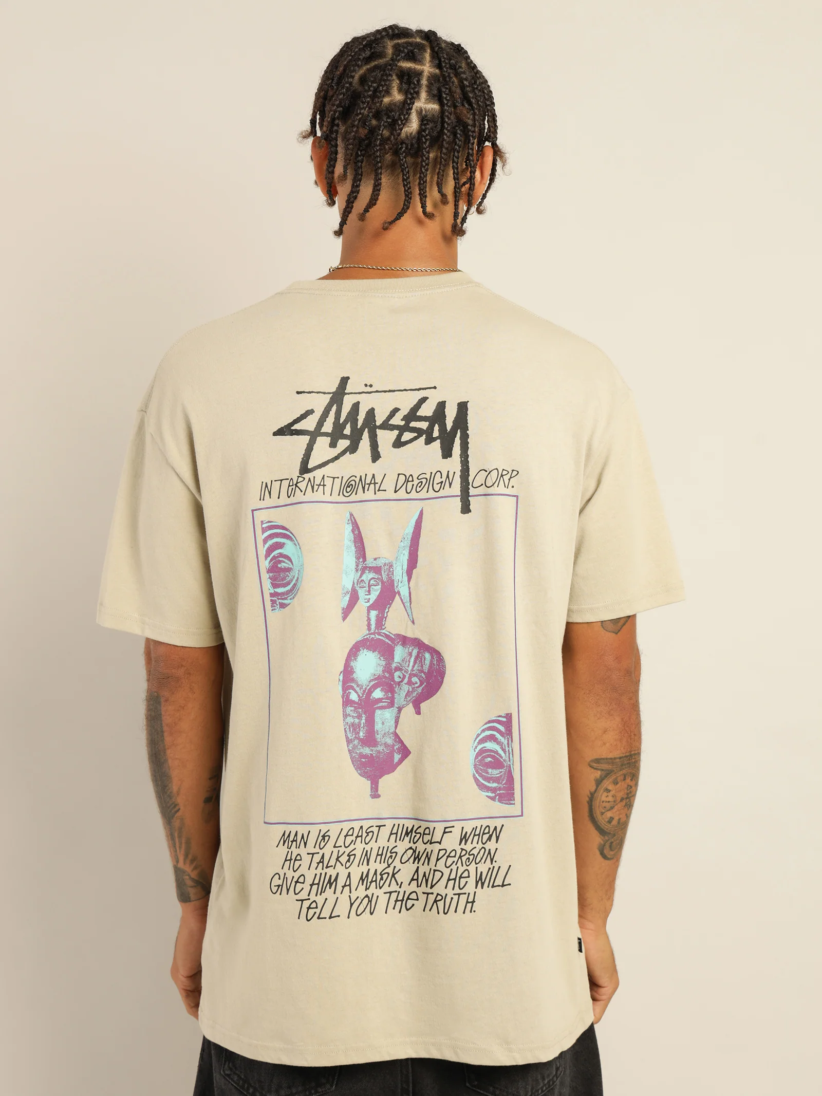 Masked Short Sleeve T-Shirt - Image 2