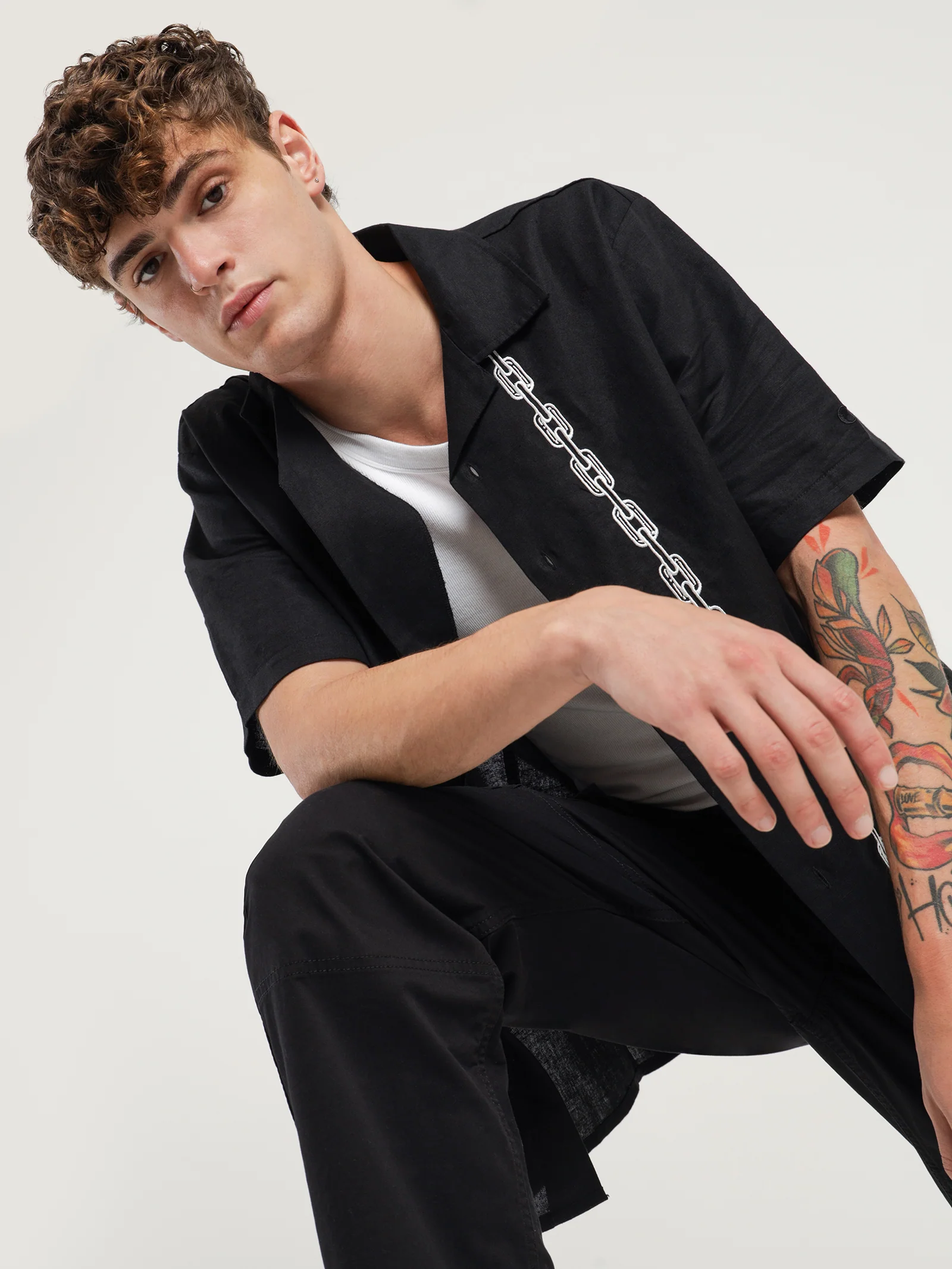 Master Peace Bowling Shirt - Image 4