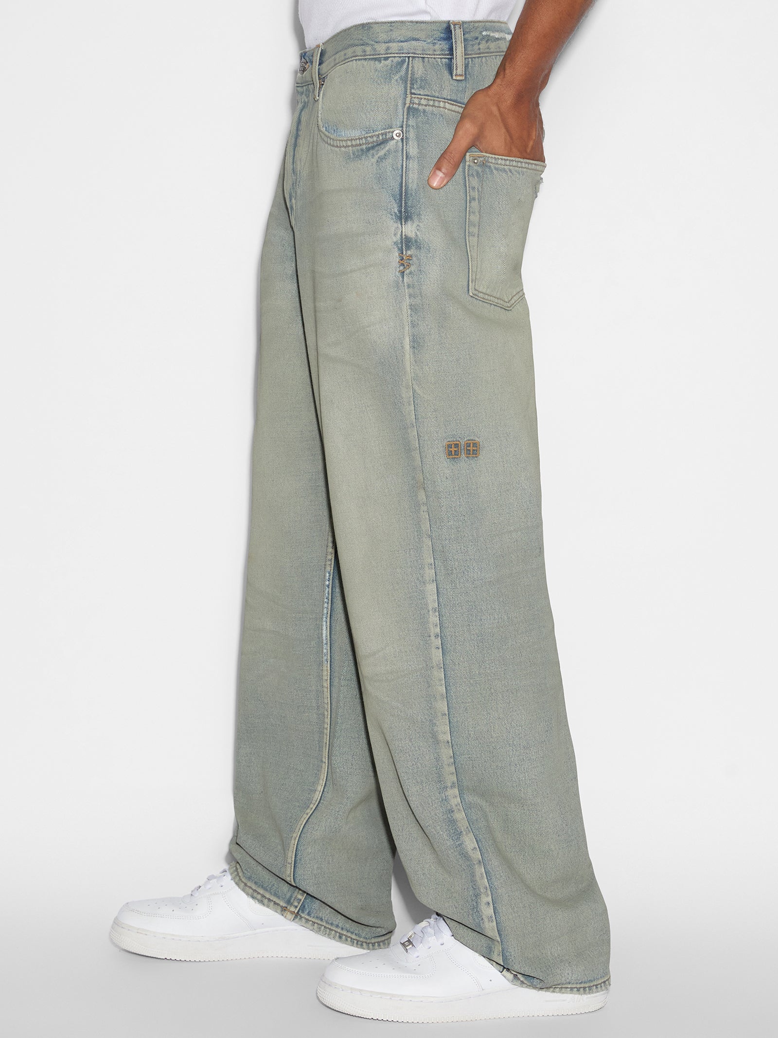 Maxx Mechanik Applique Jeans - Image 4