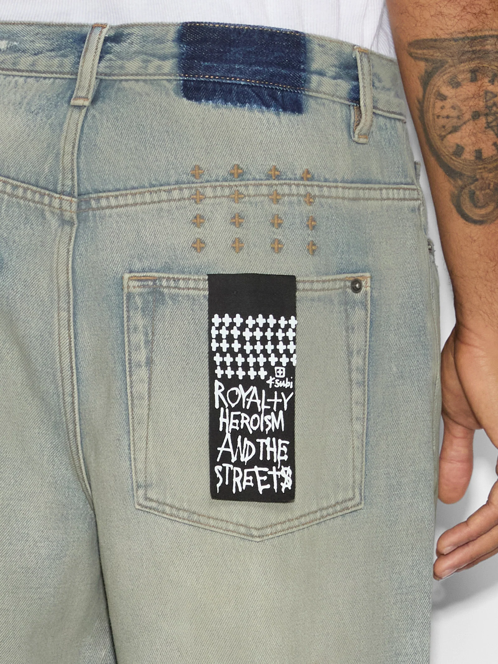 Maxx Mechanik Applique Jeans - Image 5