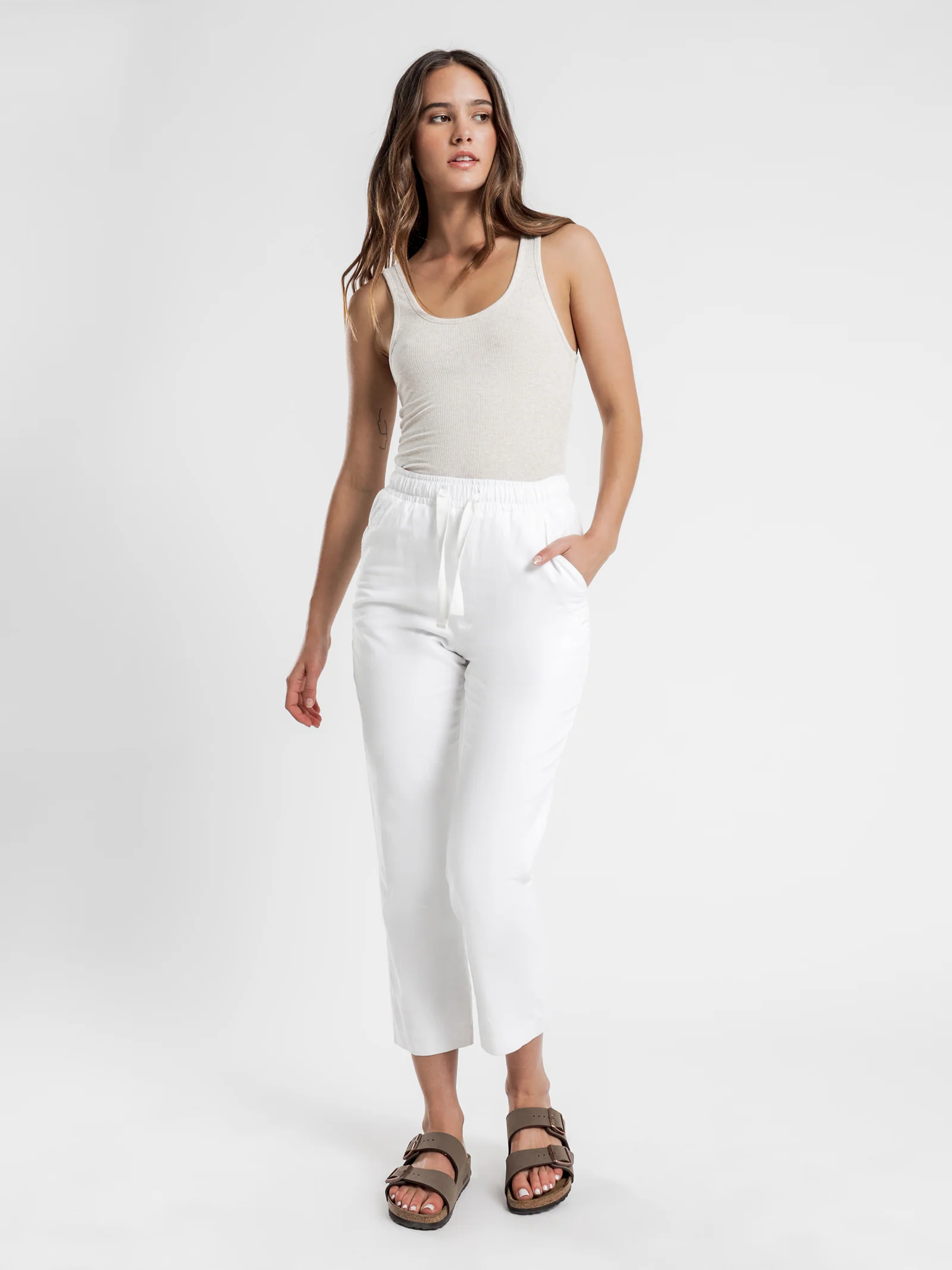 Maya Long Line Rib Tank - Image 4