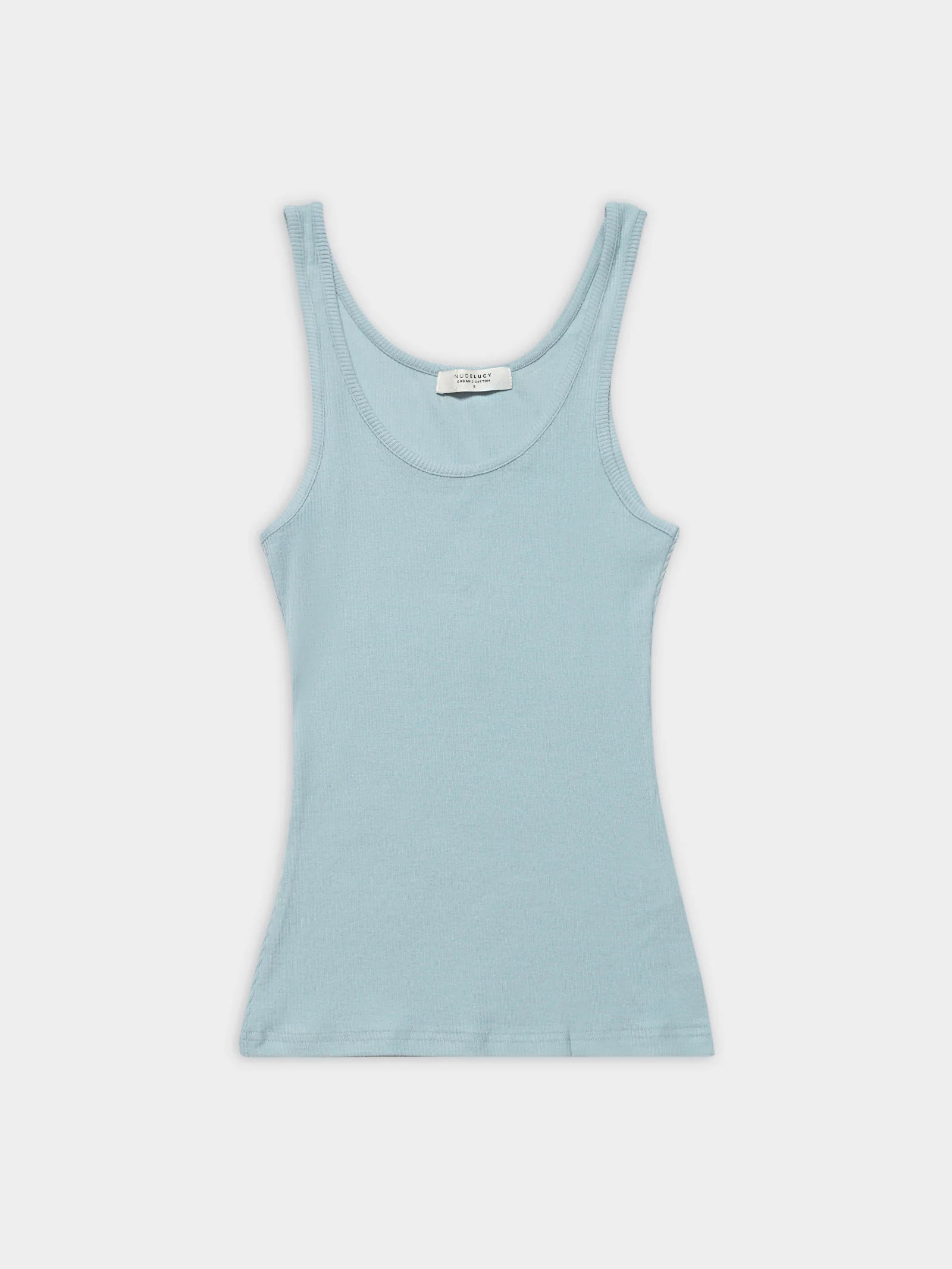 Maya Organic Long Line Rib Tank - Image 7