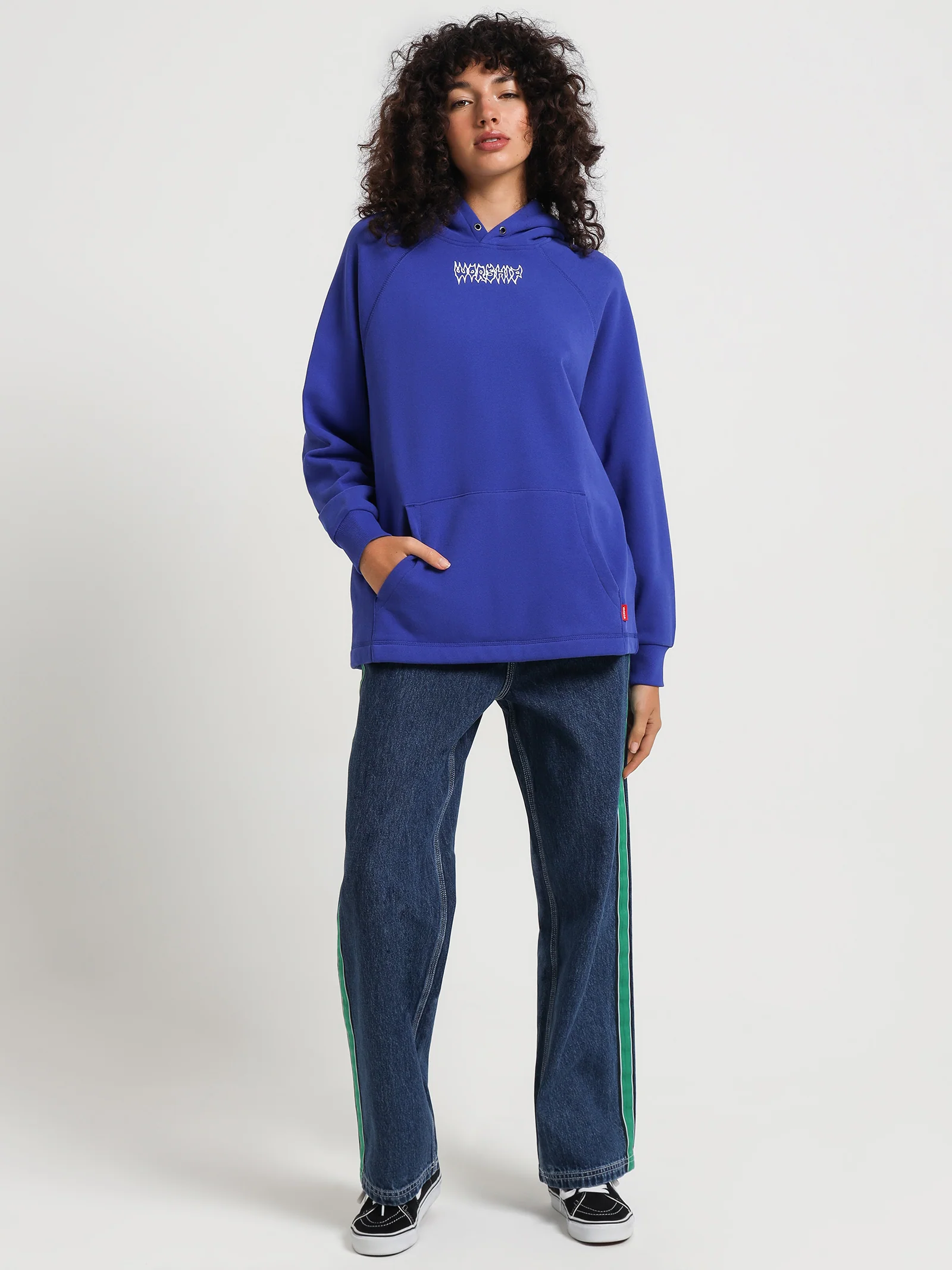 Meancord Oversized Raglan Hoodie - Image 2