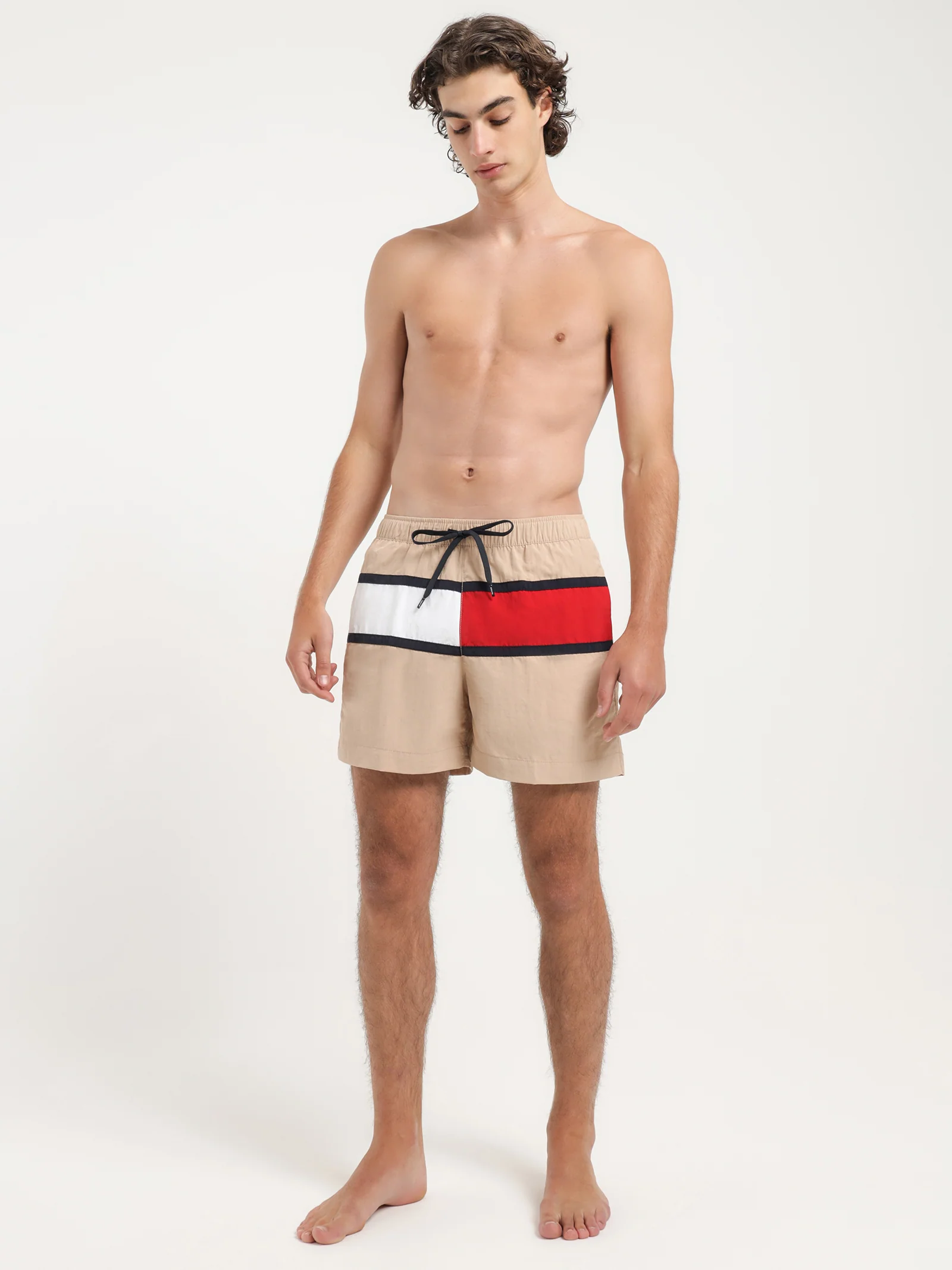 Medium Drawstring Swim Shorts - Image 3