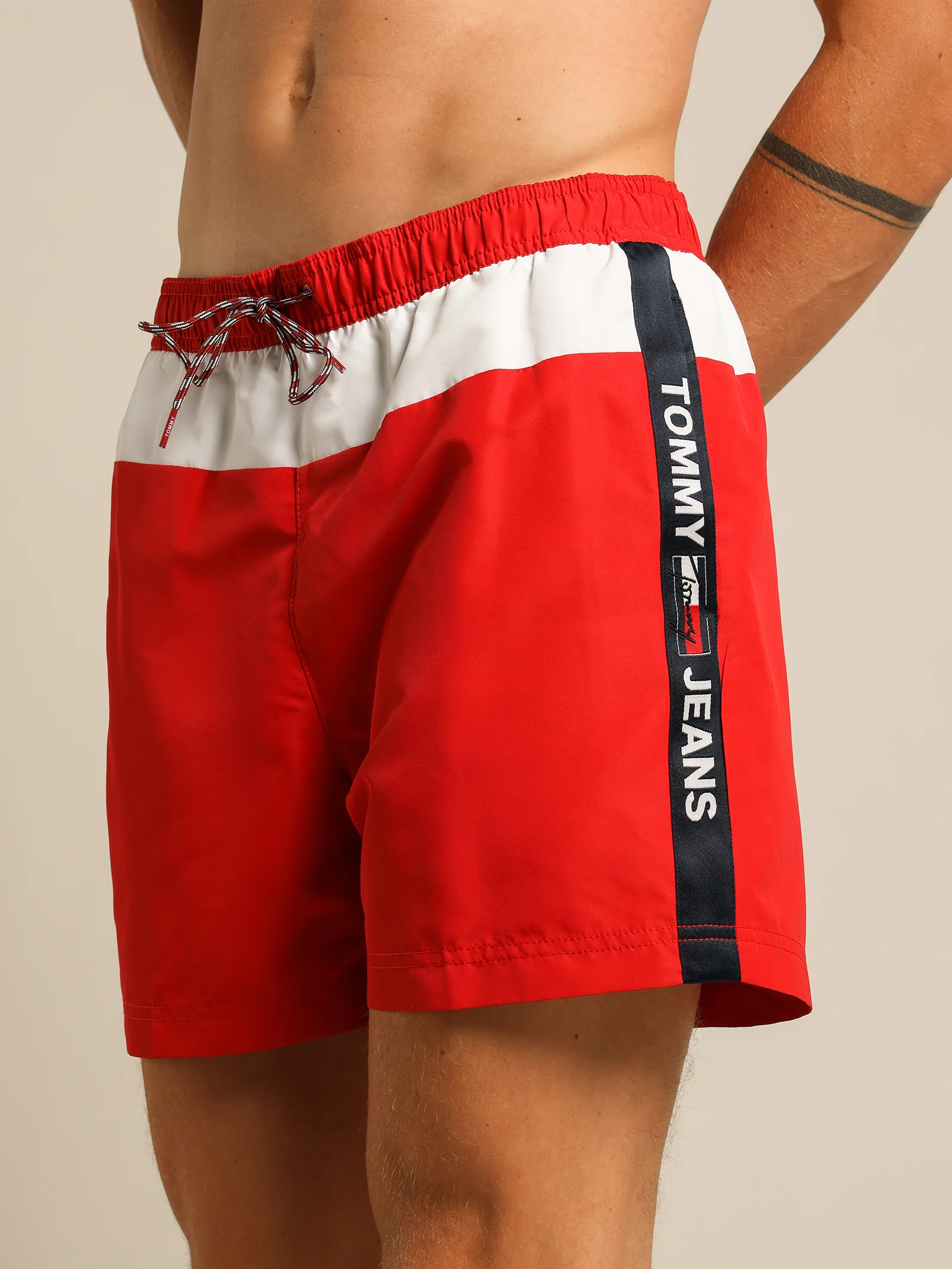 Medium Drawstring Swim Shorts - Image 2
