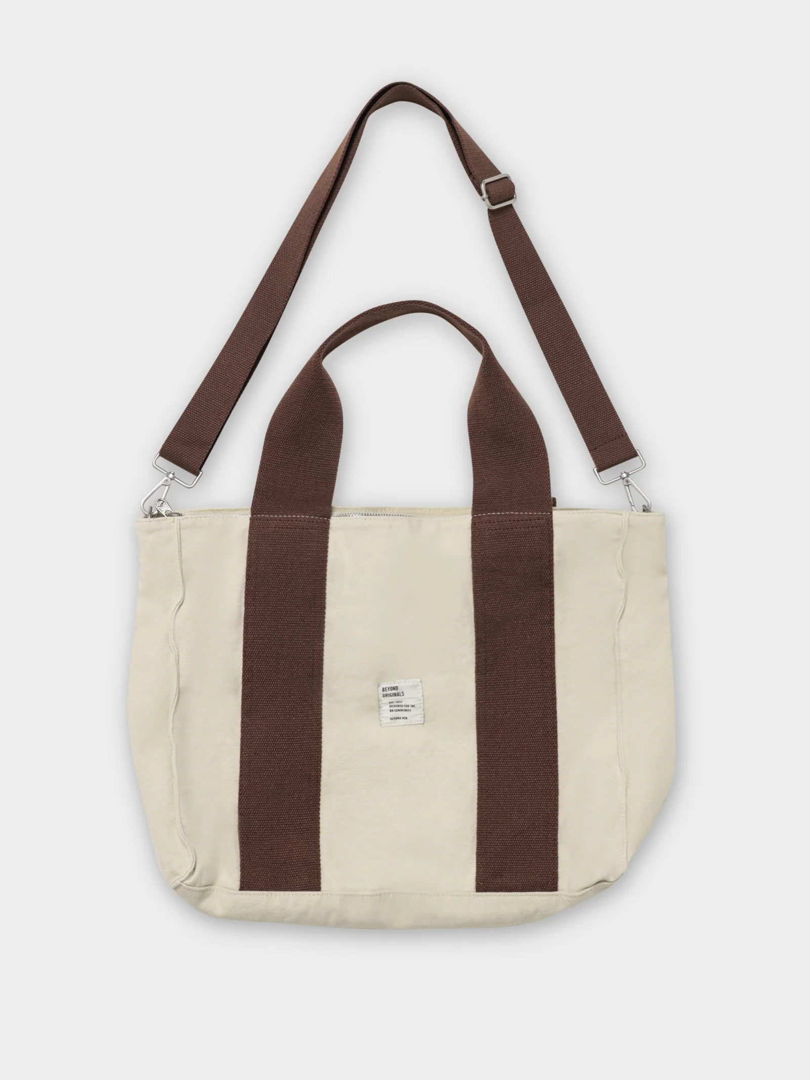Medium Zipper Tote Bag