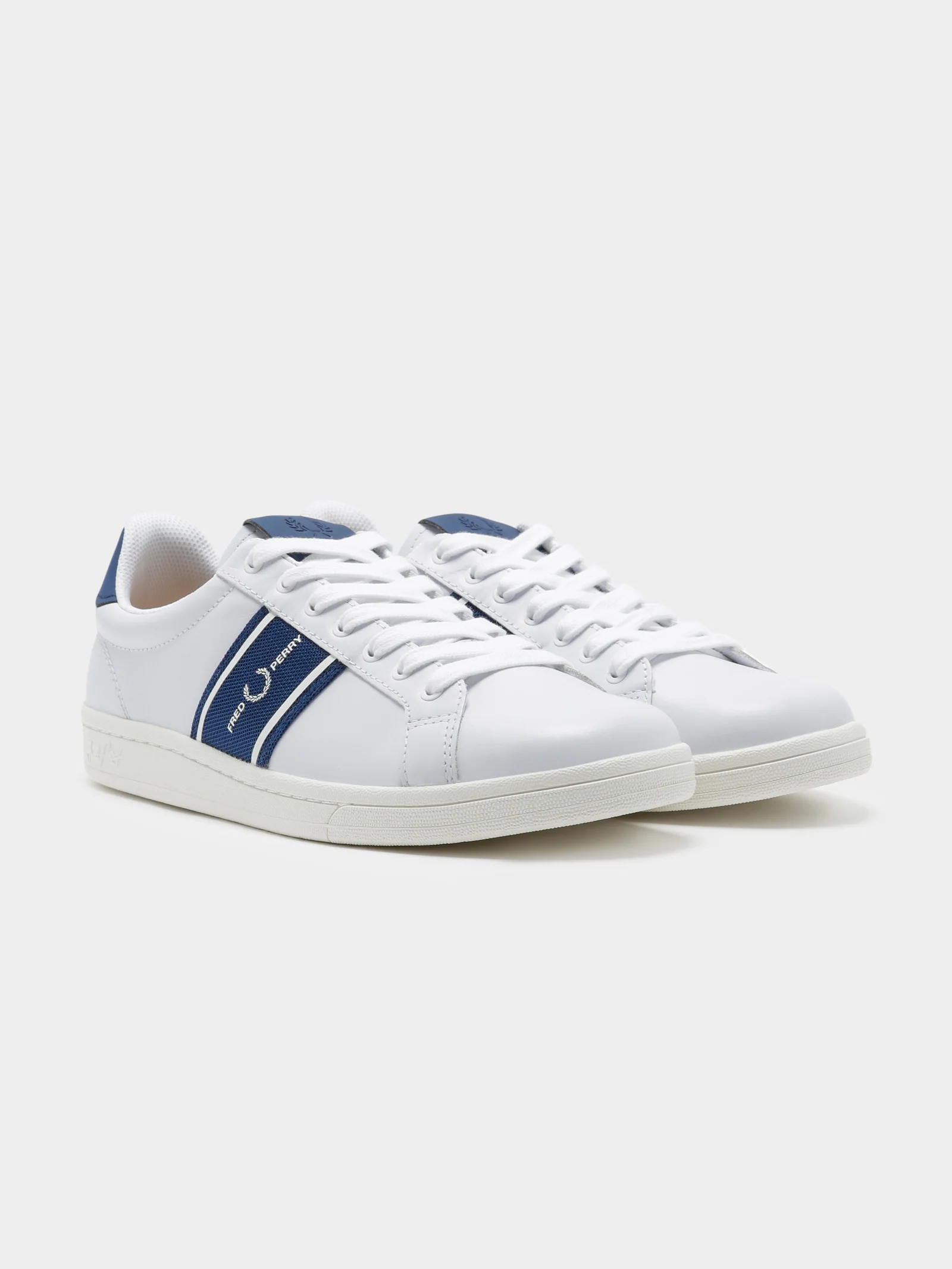 Mens B721 Leather Graphic Branding Sneakers - Image 6
