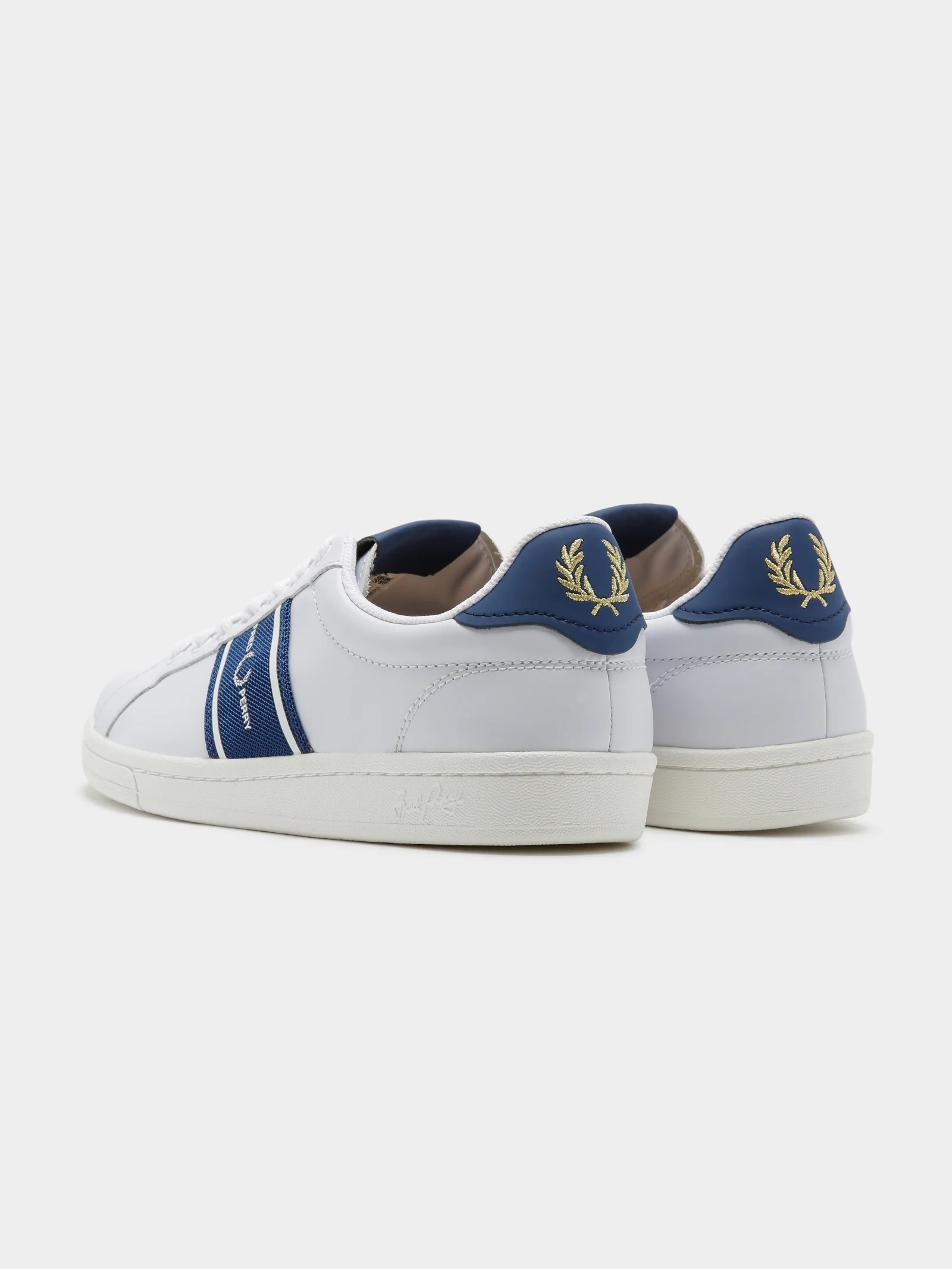 Mens B721 Leather Graphic Branding Sneakers - Image 7