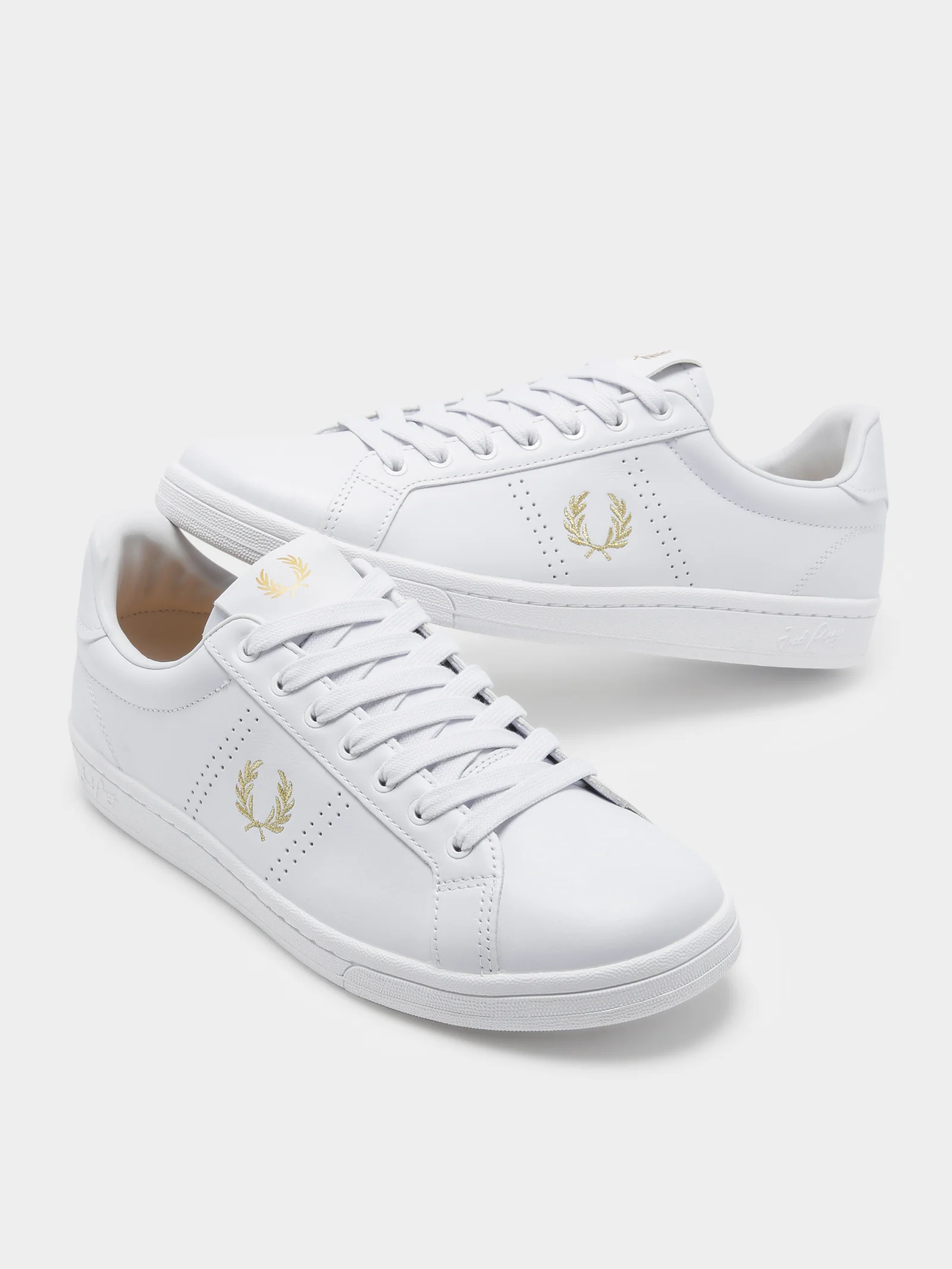 Mens B721 Leather Sneakers - Image 3
