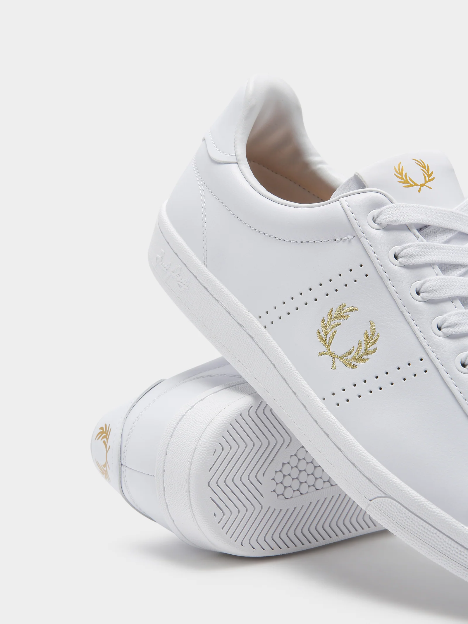 Mens B721 Leather Sneakers - Image 6