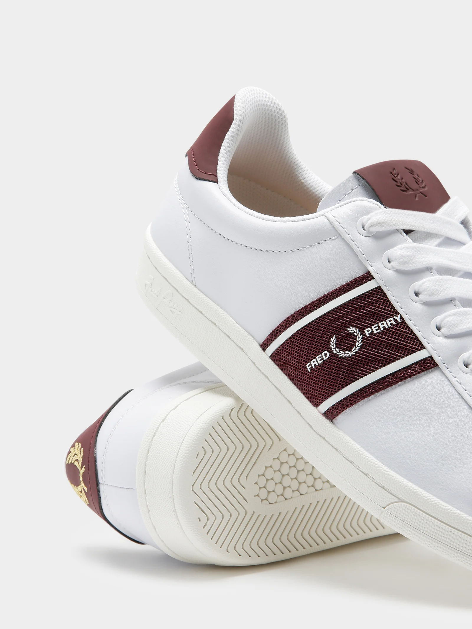 Mens B721 Leather Sneakers - Image 5