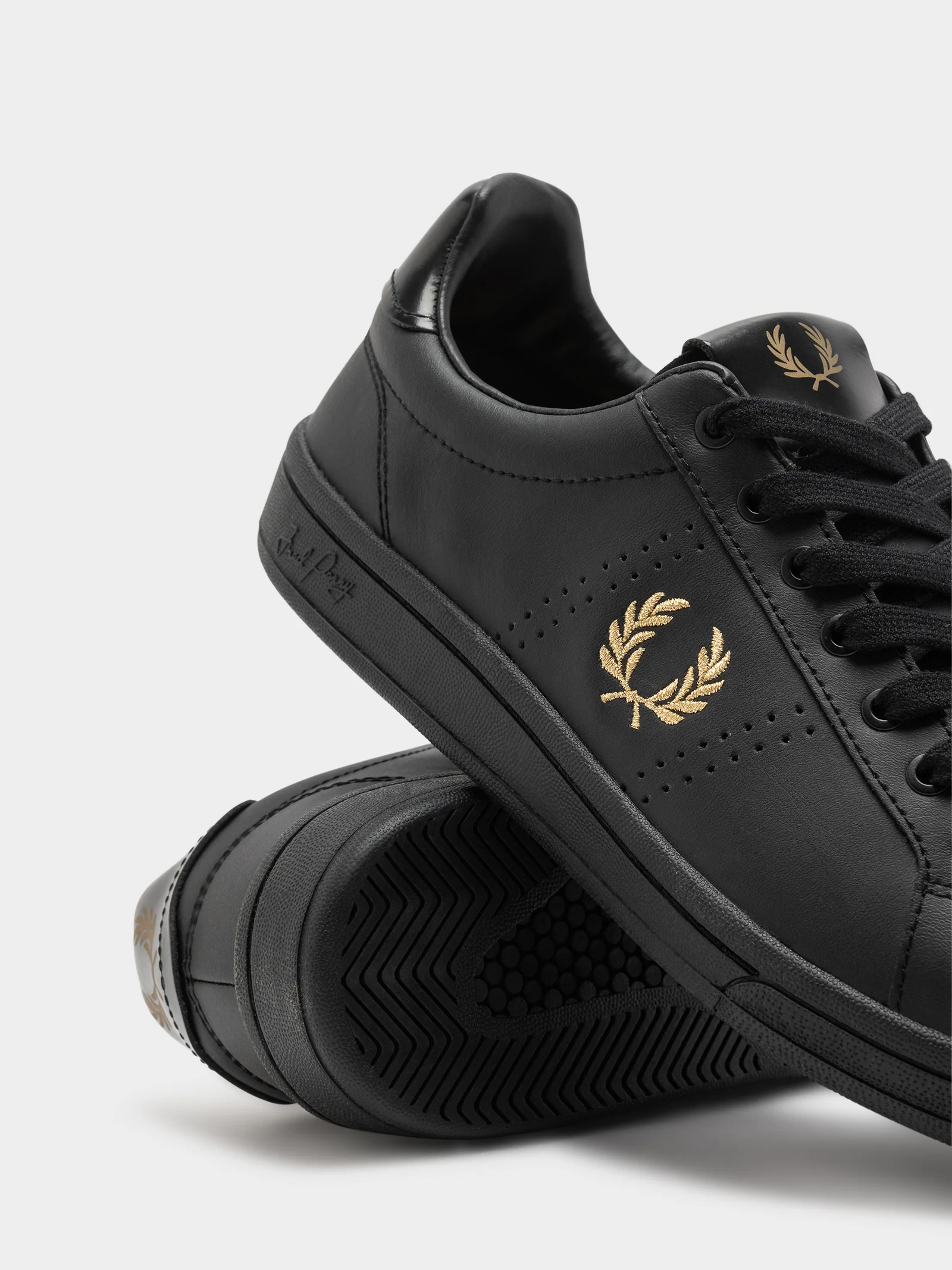 Mens B721 Leather Tab Sneaker - Image 5