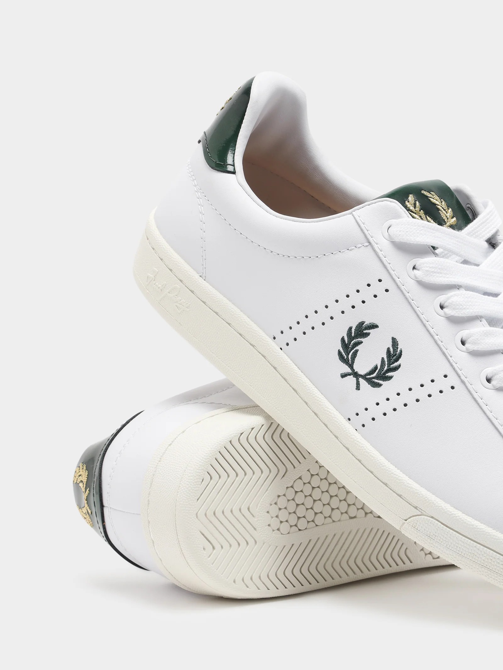 Mens B721 Leather Tab Sneaker - Image 3