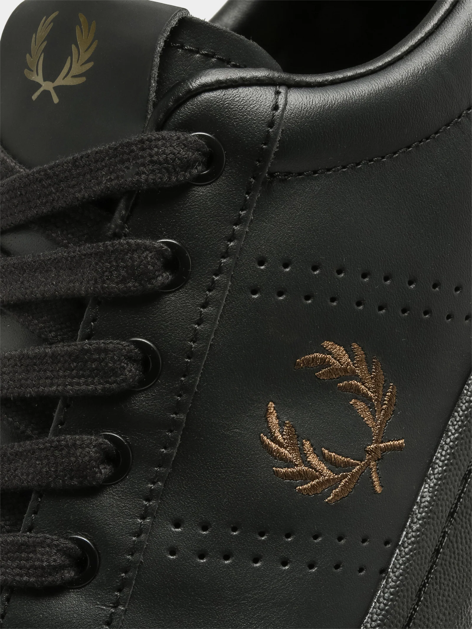 Mens B721 Leather Tab Sneakers - Image 4
