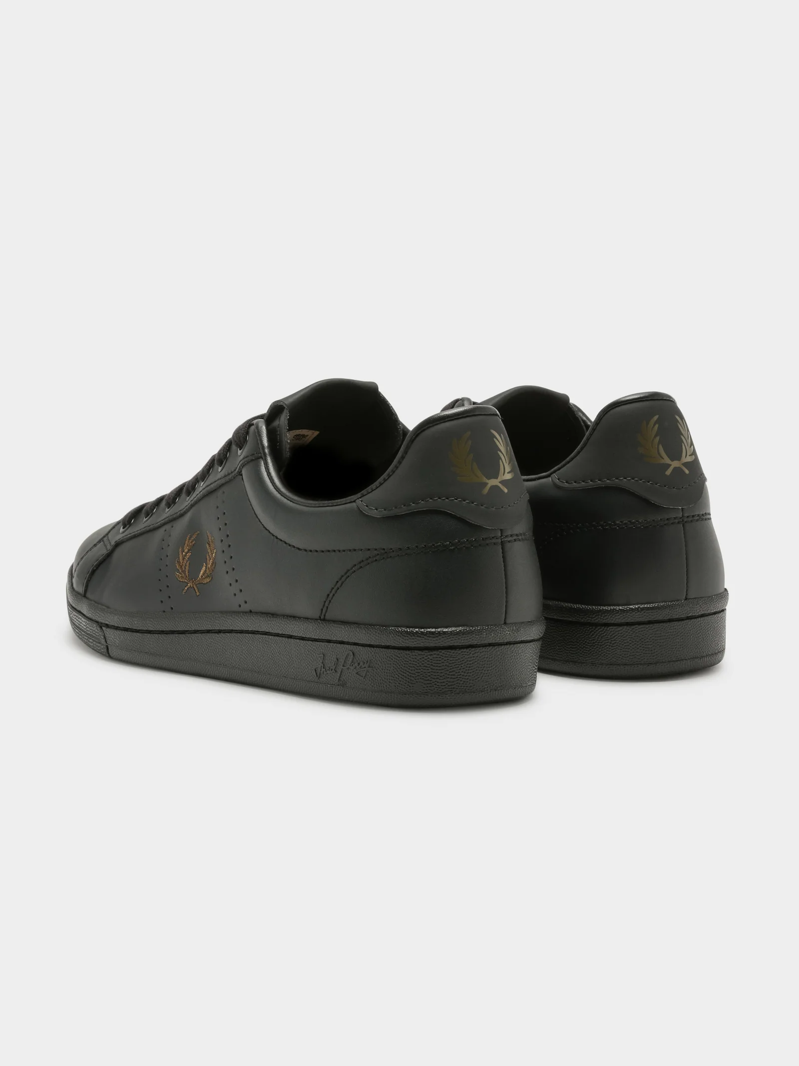Mens B721 Leather Tab Sneakers - Image 7