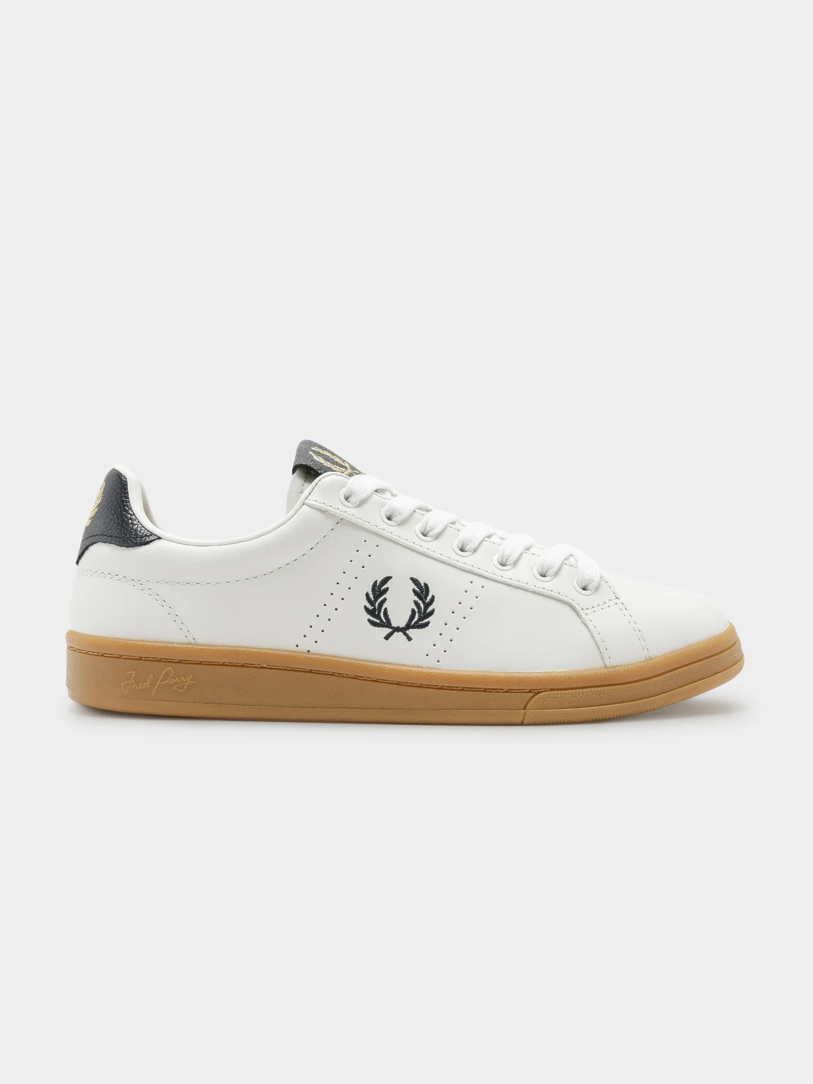 Mens B721 Leather Tab Sneakers - Image 3