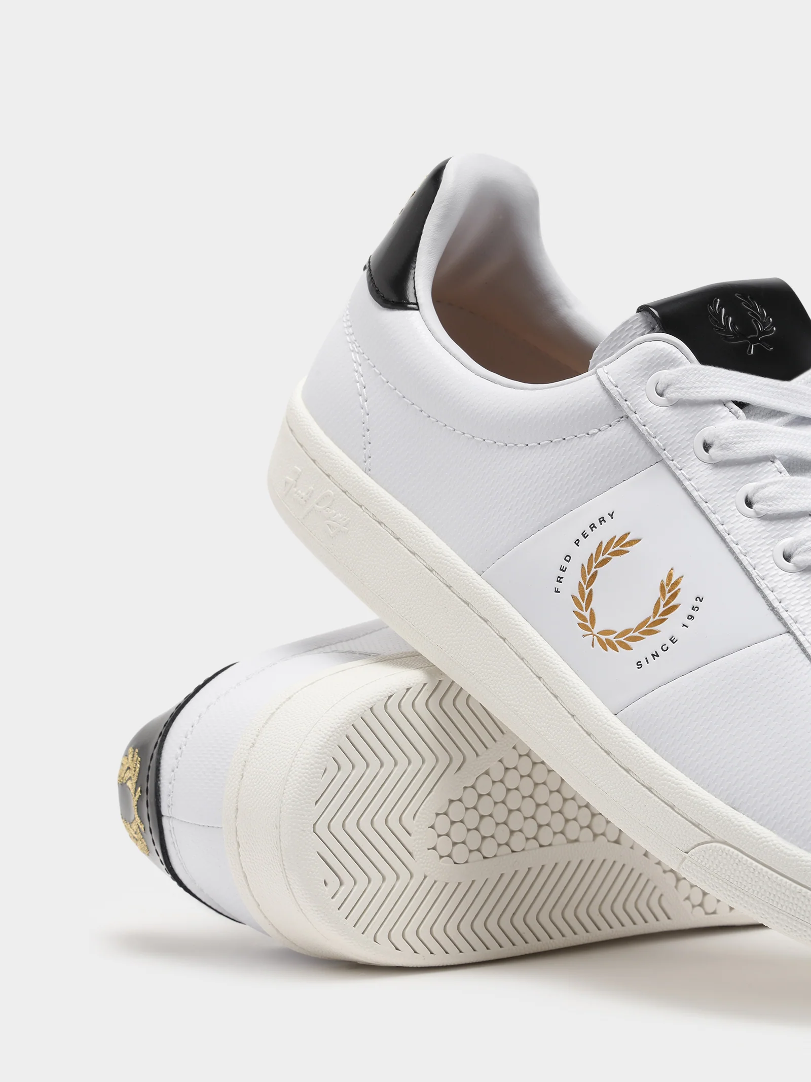 Mens B721 Pique Leather Sneaker - Image 3