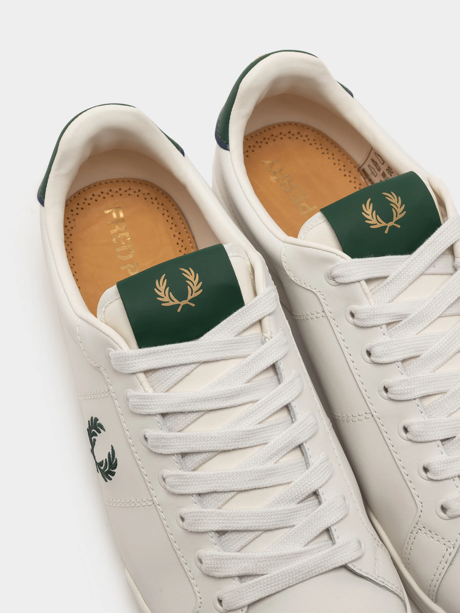 Mens B722 Leather Sneaker - Image 3