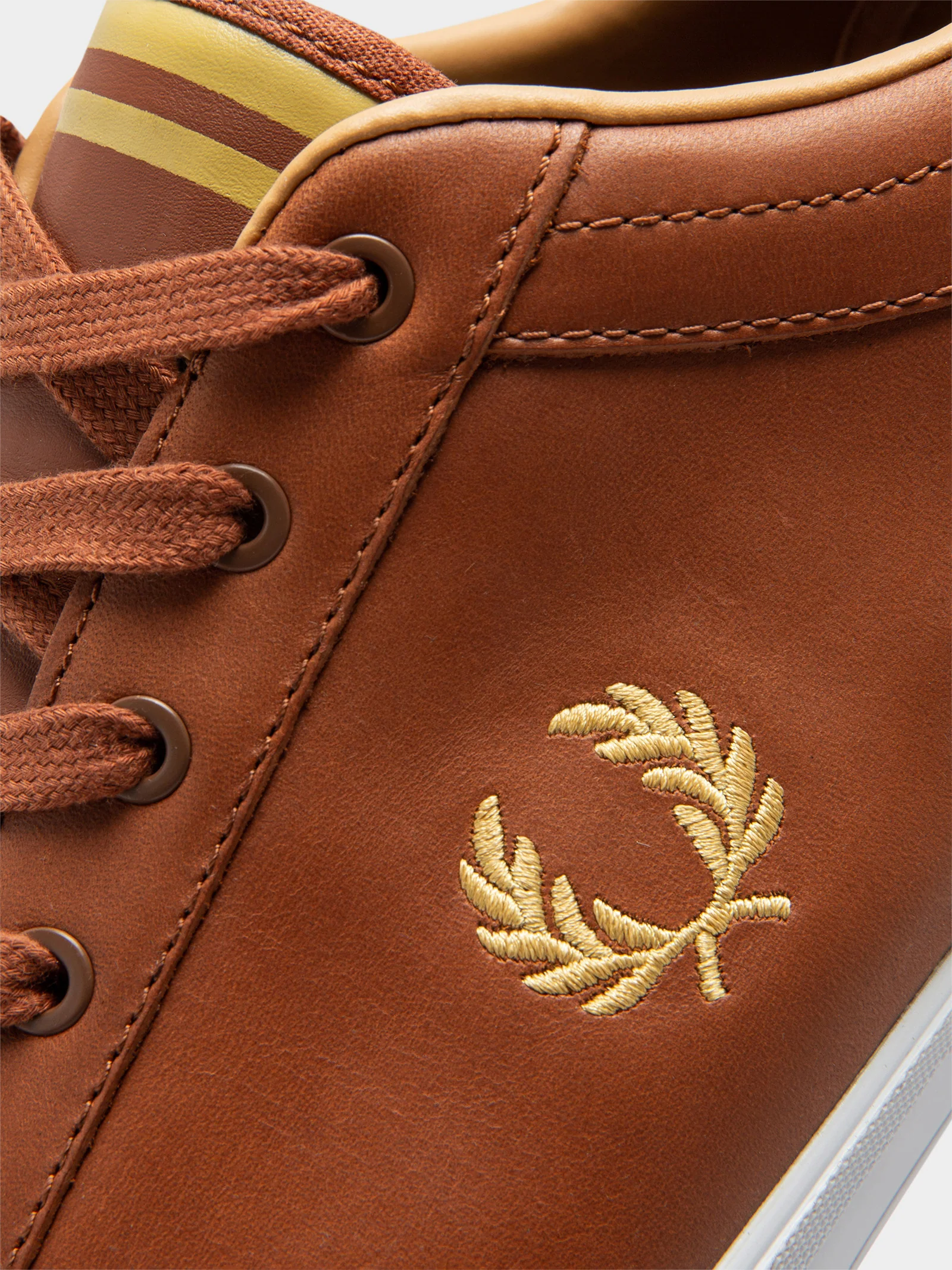 Mens Baseline Leather Sneakers - Image 4