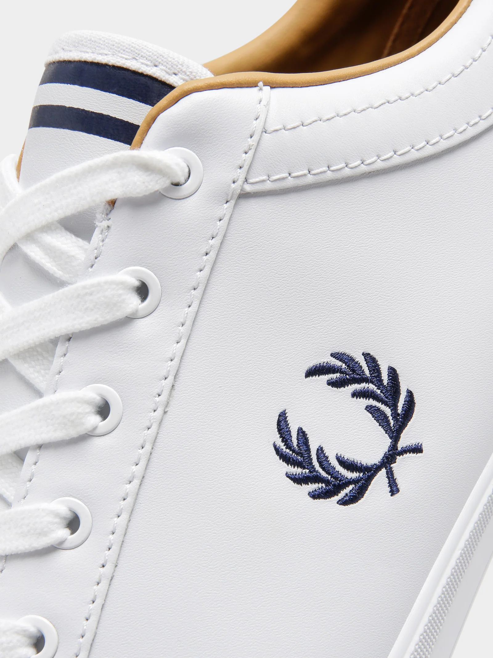 Mens Baseline Leather Sneakers - Image 3