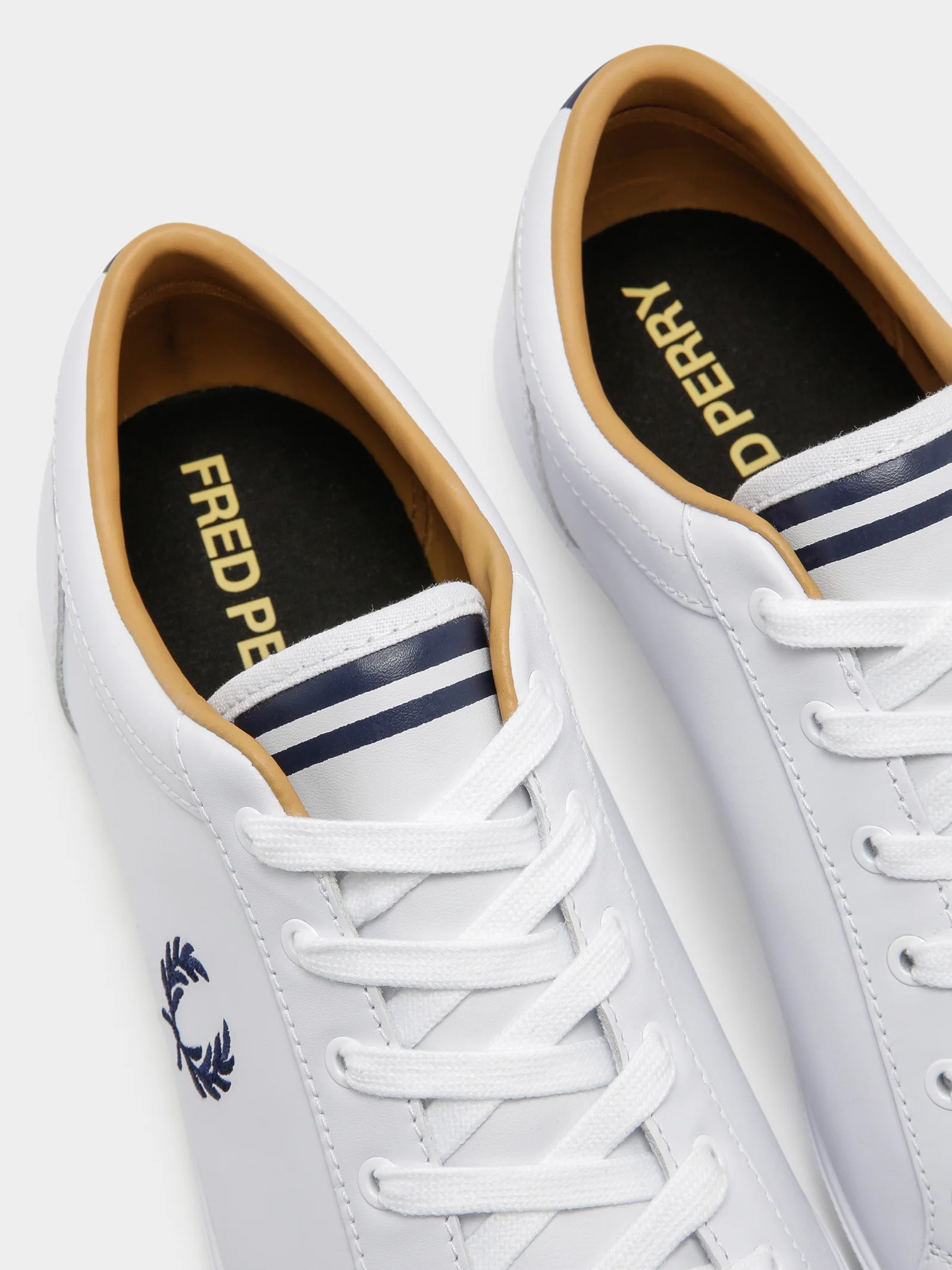 Mens Baseline Leather Sneakers - Image 4