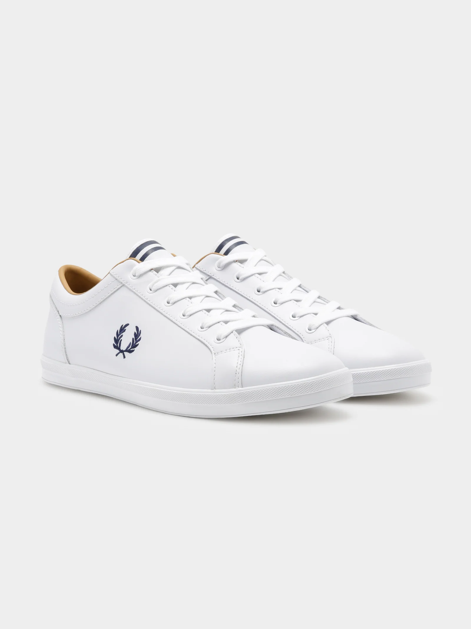 Mens Baseline Leather Sneakers - Image 6