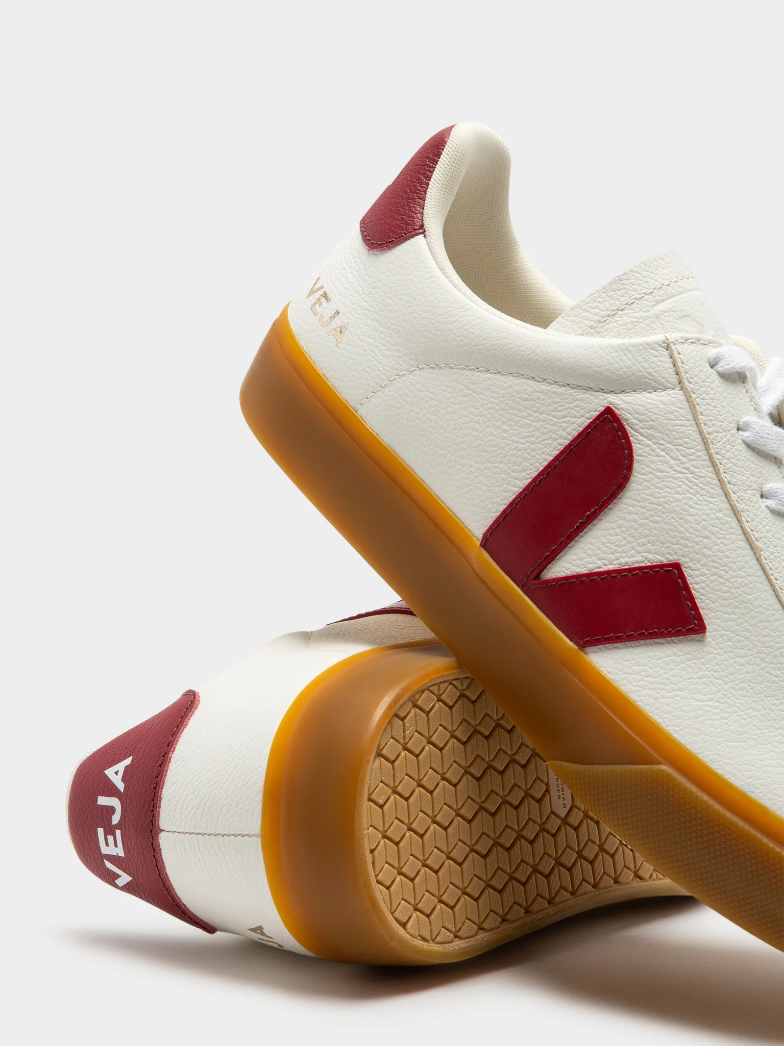 Mens Campo Chromefree Leather Sneakers - Image 5