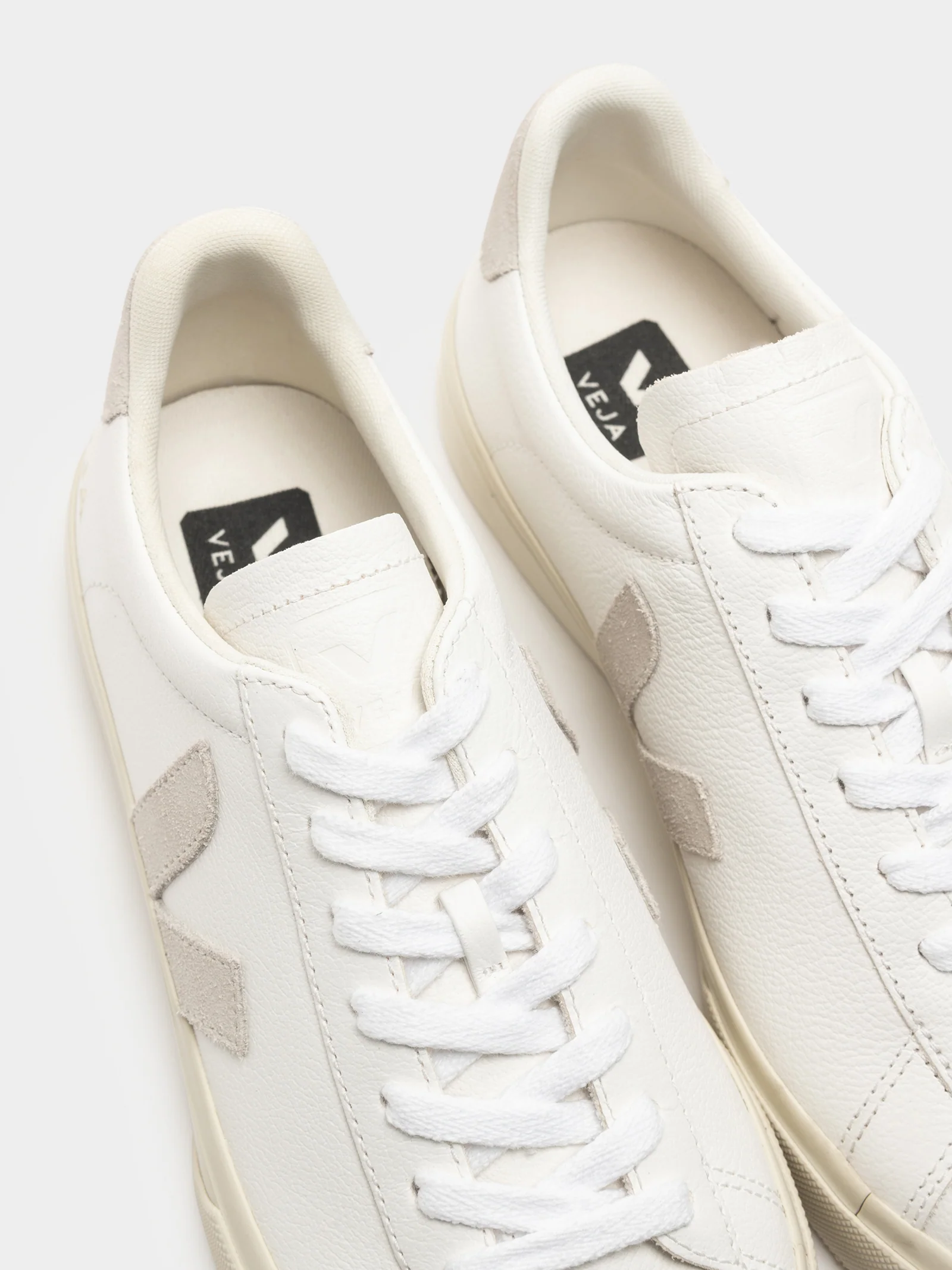 Mens Campo Leather Suede Sneakers - Image 3