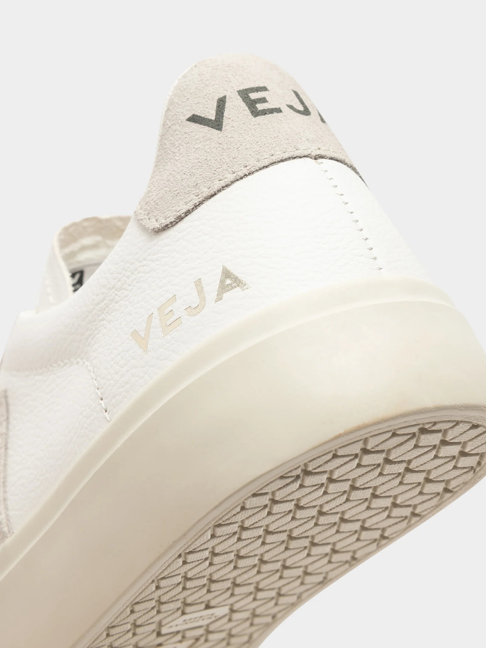 Mens Campo Leather Suede Sneakers - Image 4