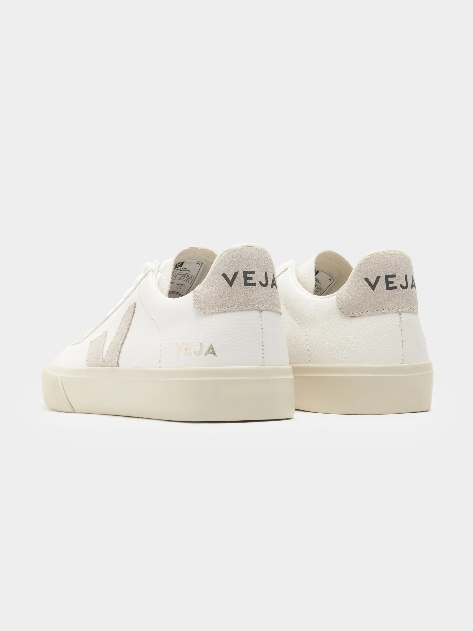 Mens Campo Leather Suede Sneakers - Image 6