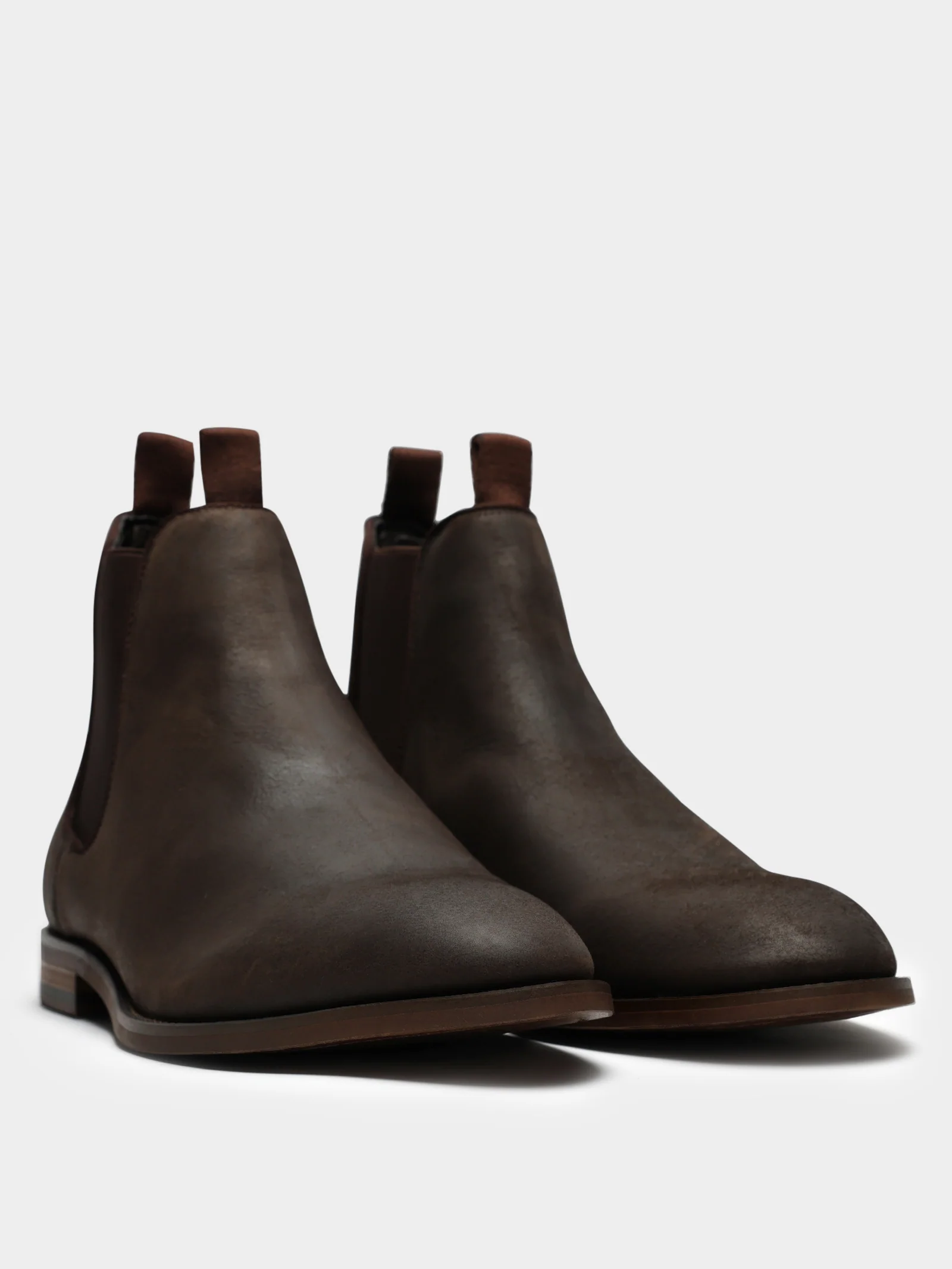 Mens Charles Oiled Suede Chelsea Boots - Image 5
