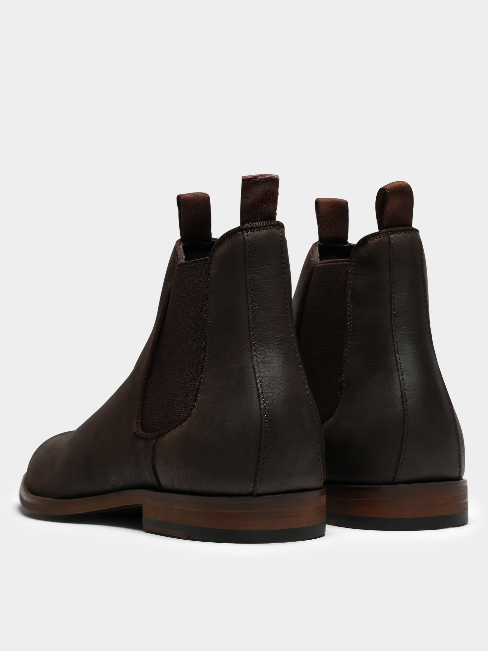 Mens Charles Oiled Suede Chelsea Boots - Image 6