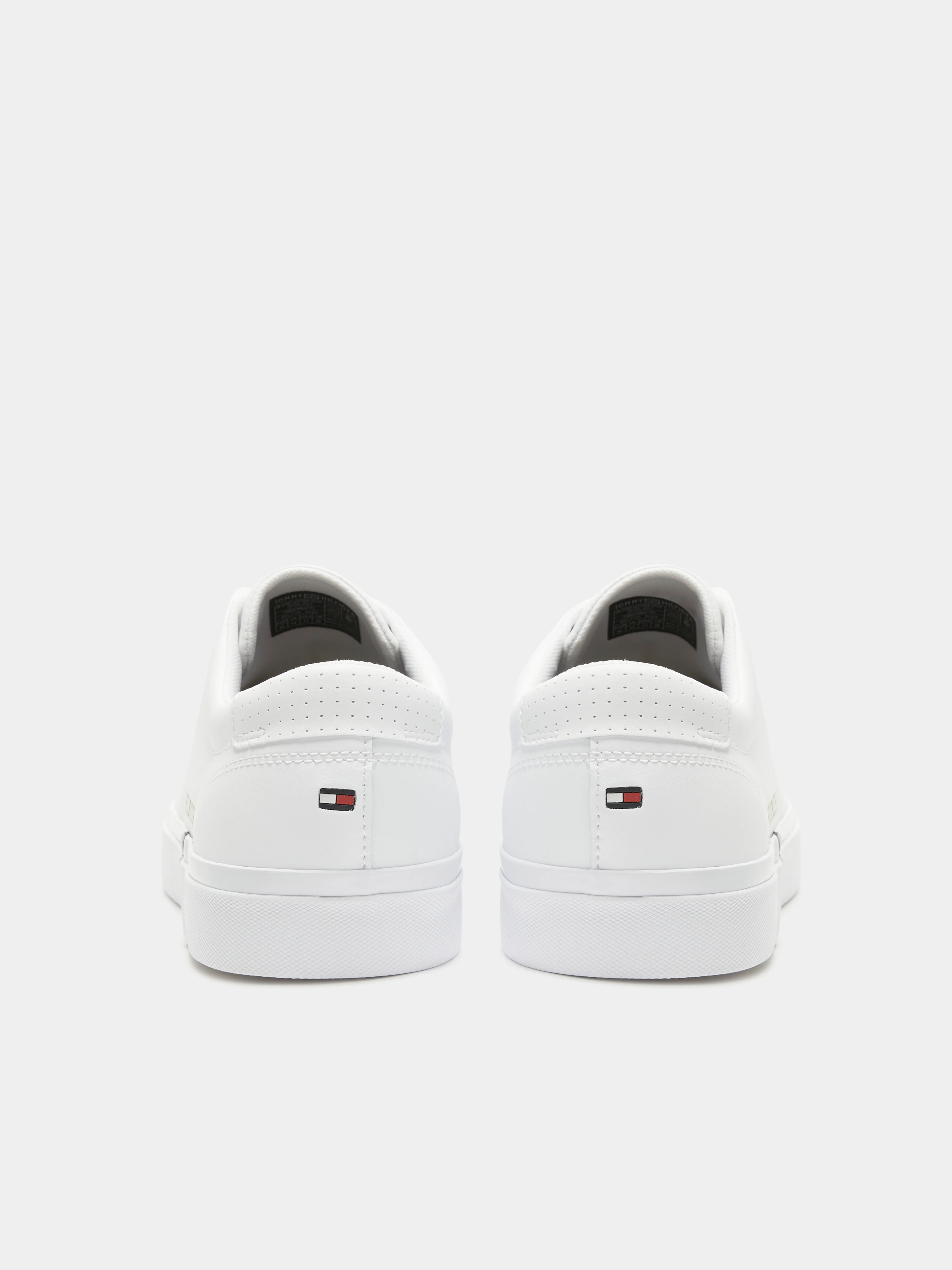 Mens Corp Leather Gold Detail Sneakers - Image 10