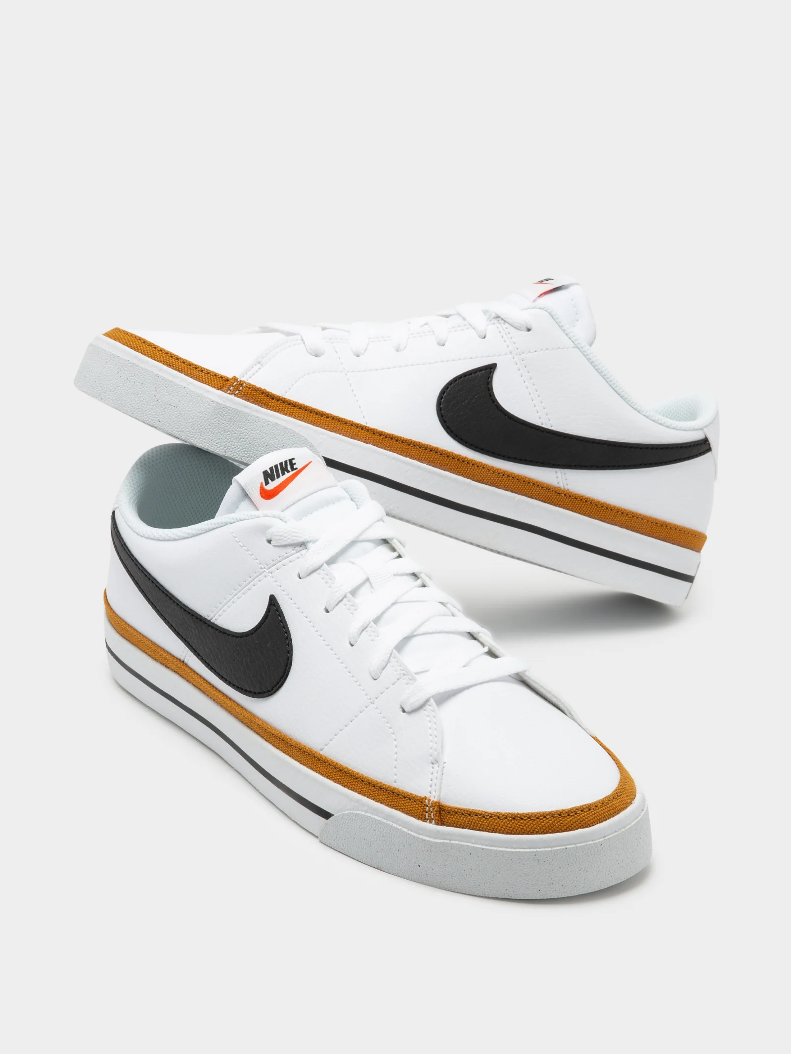 Mens Court Legacy Leather Sneakers - Image 3